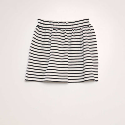 Jupe courte vas e Blanc