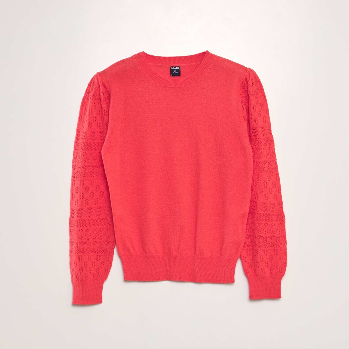 Pull en maille fine Rose