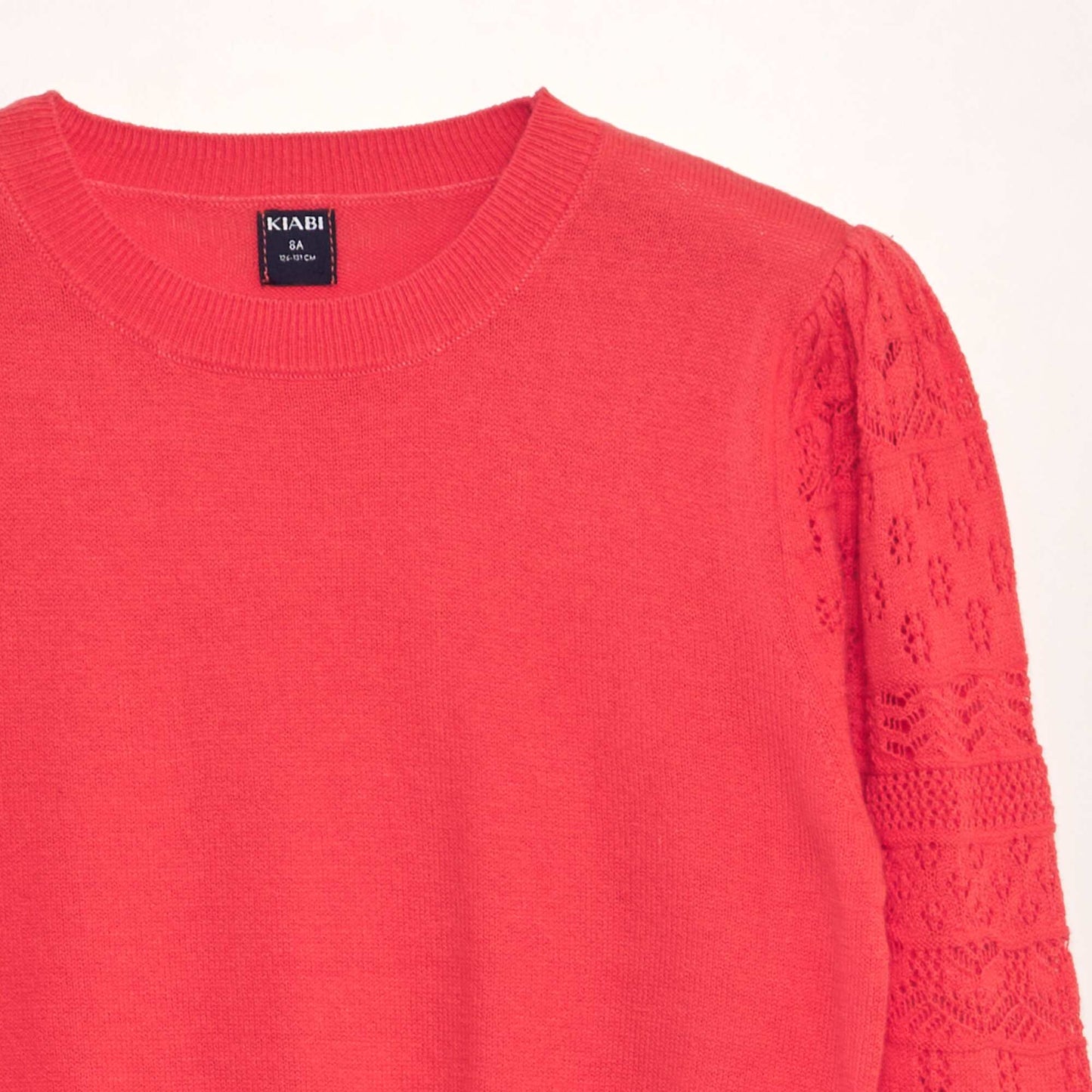 Pull en maille fine Rose