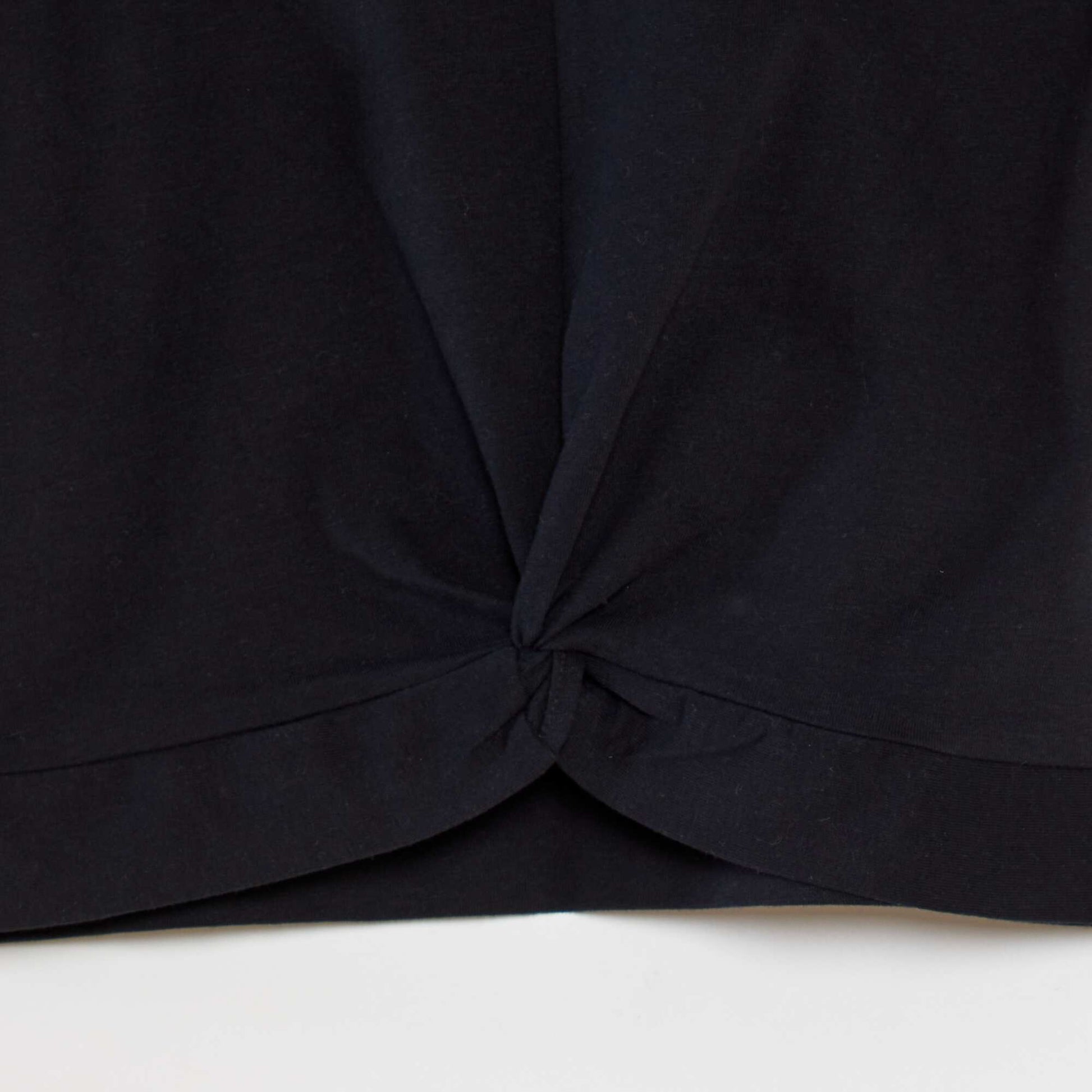 Tee-shirt nou devant Noir