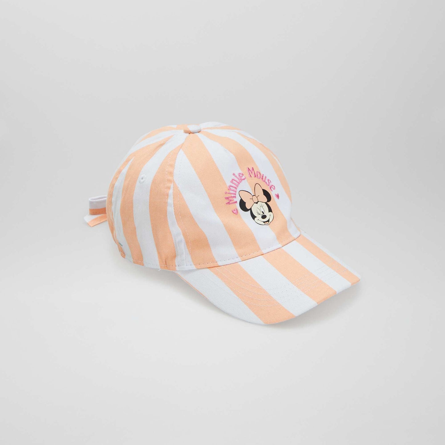 Casquette ray e 'Minnie' Blanc/orange