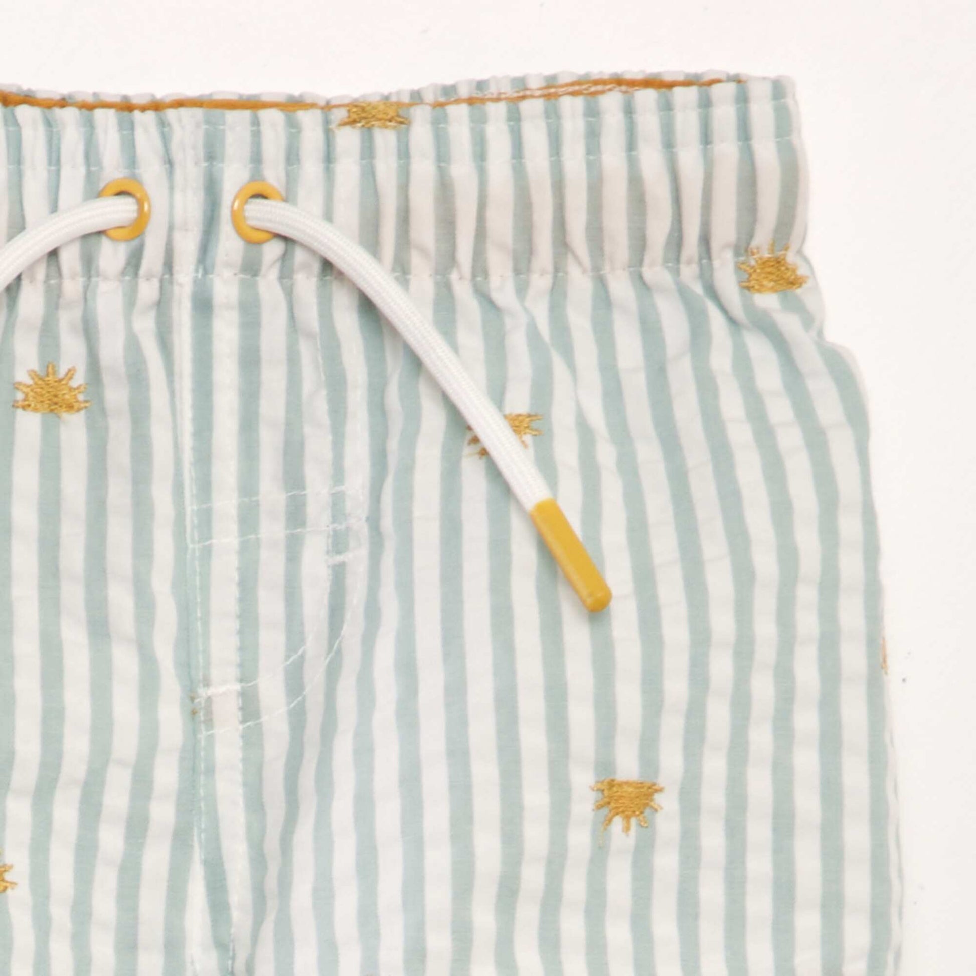 Short de bain ray Bleu