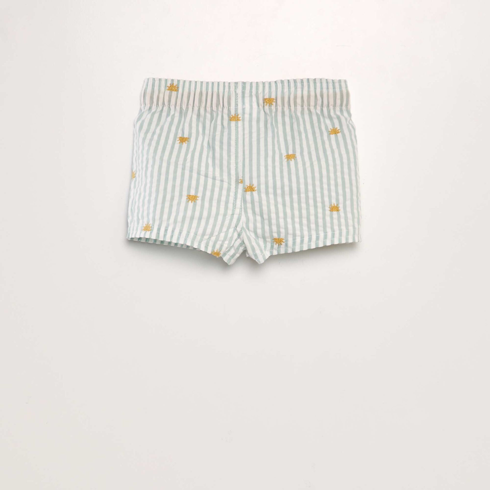 Short de bain ray Bleu