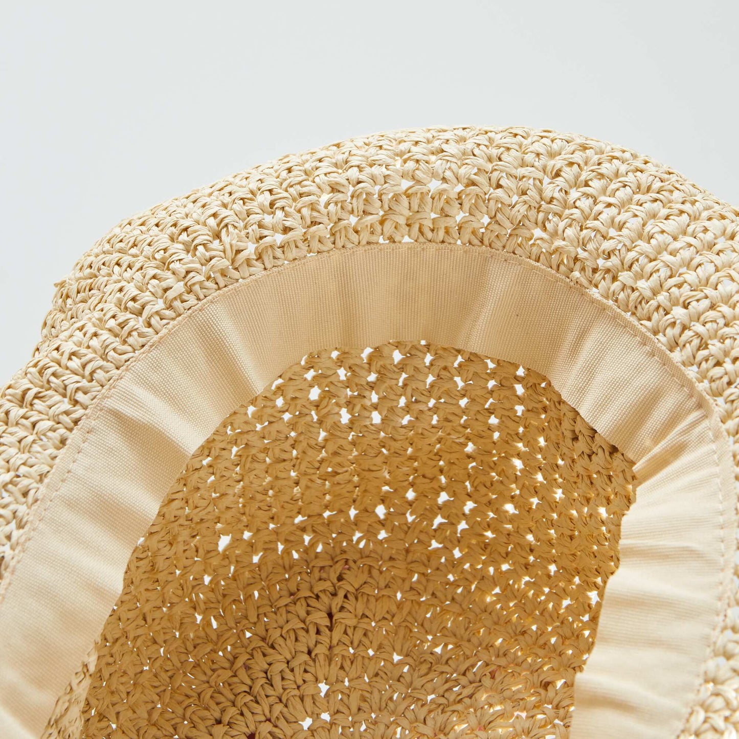 Chapeau de paille Beige