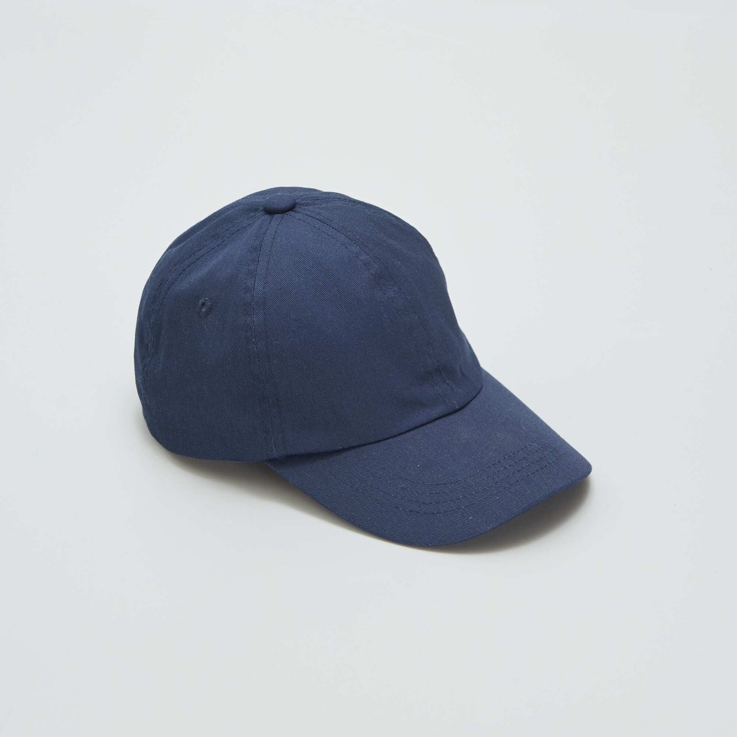 Casquette unie color e Bleu