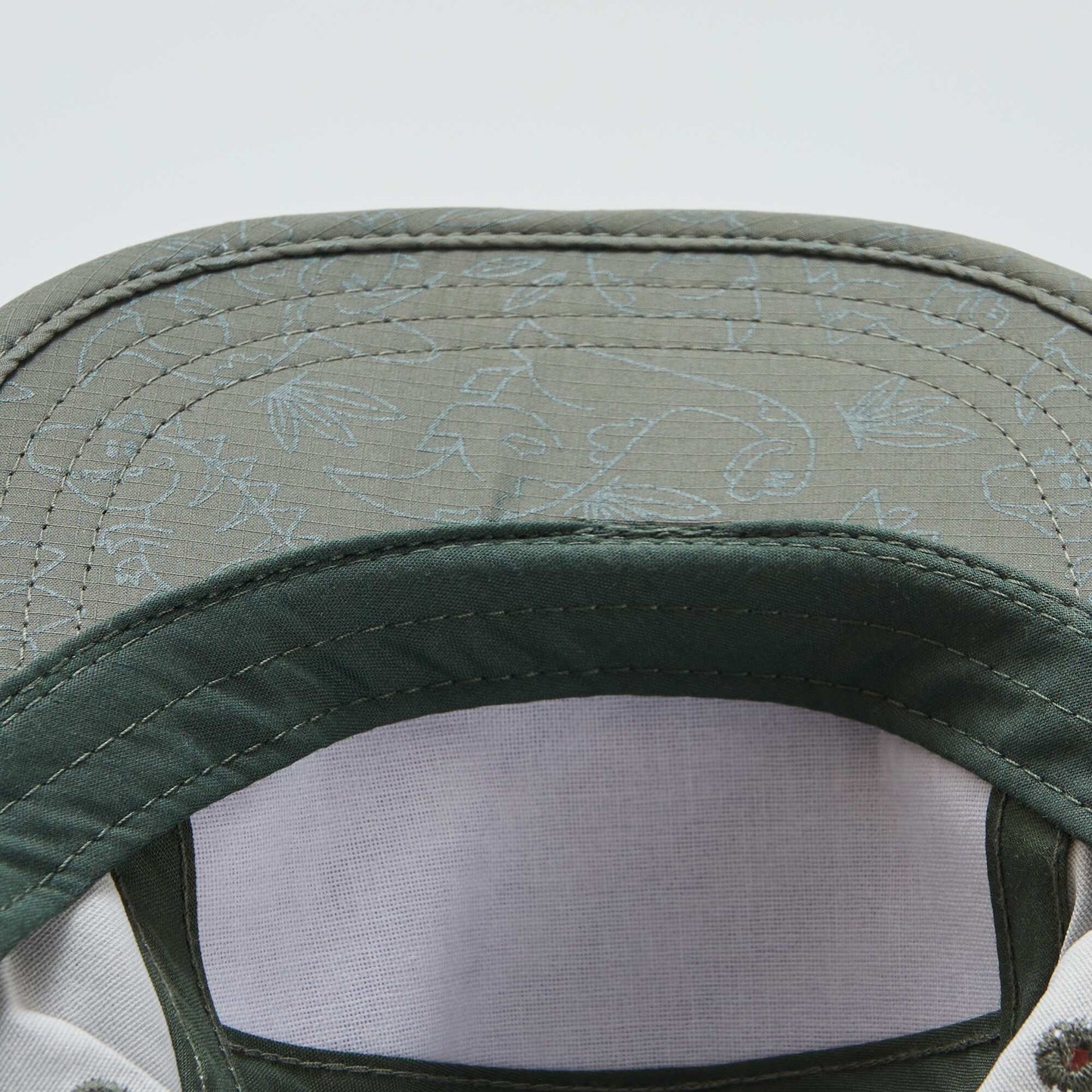 Casquette imprim dinosaure Kaki