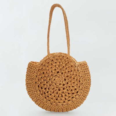 Sac forme ronde Beige