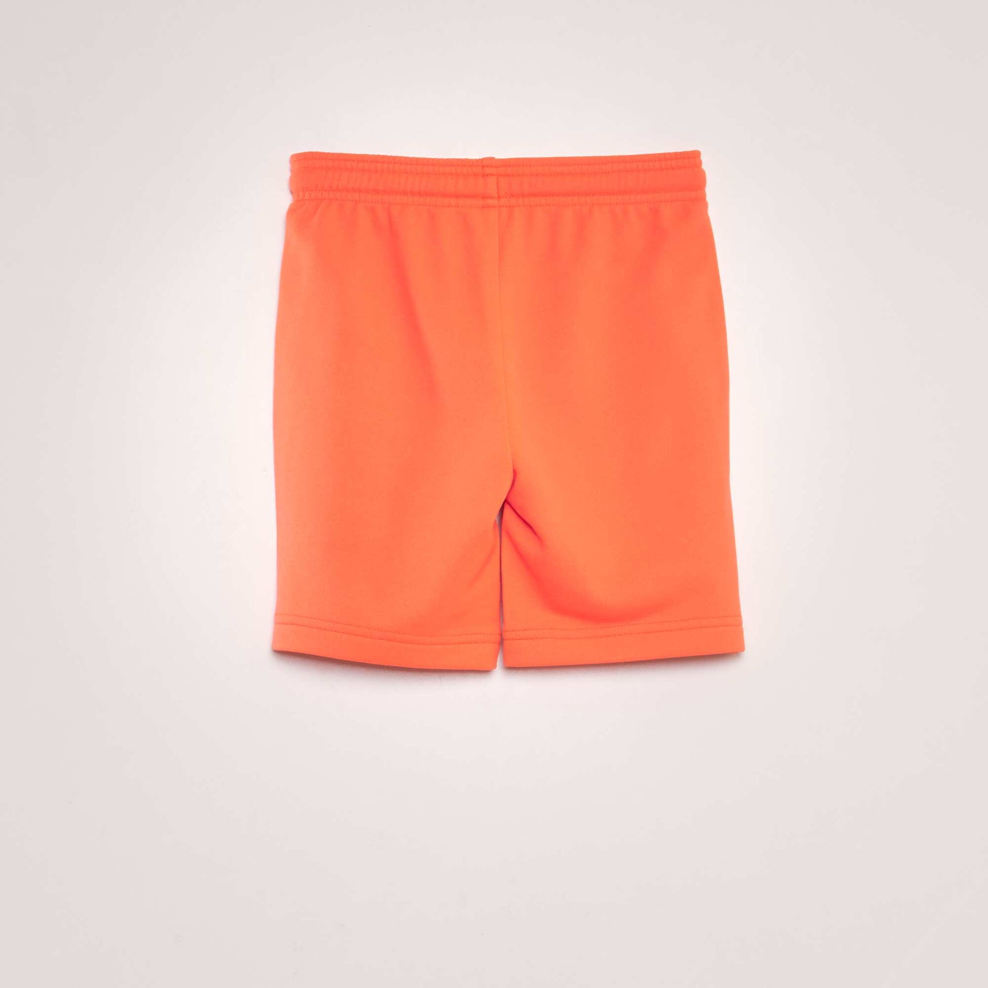 Bermuda en french terry Orange