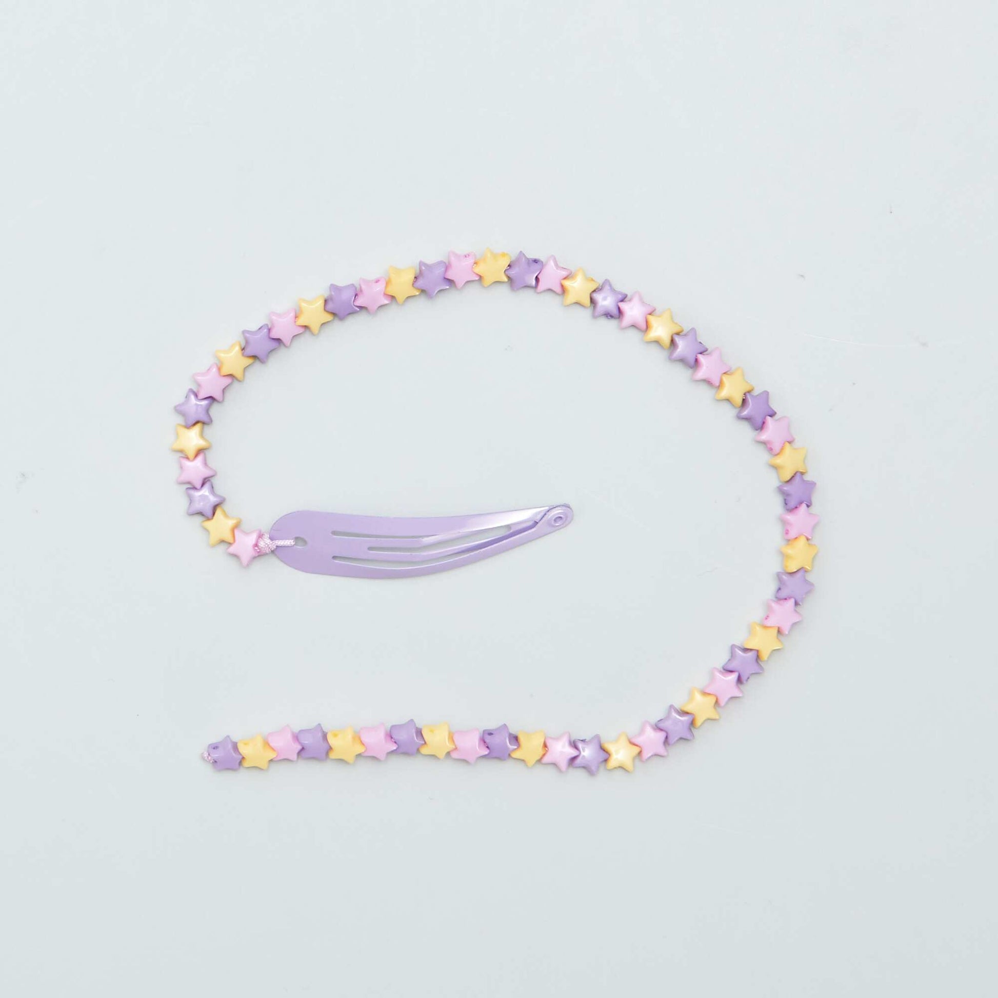 Pinces clic clac avec perles 'Disney' Rose
