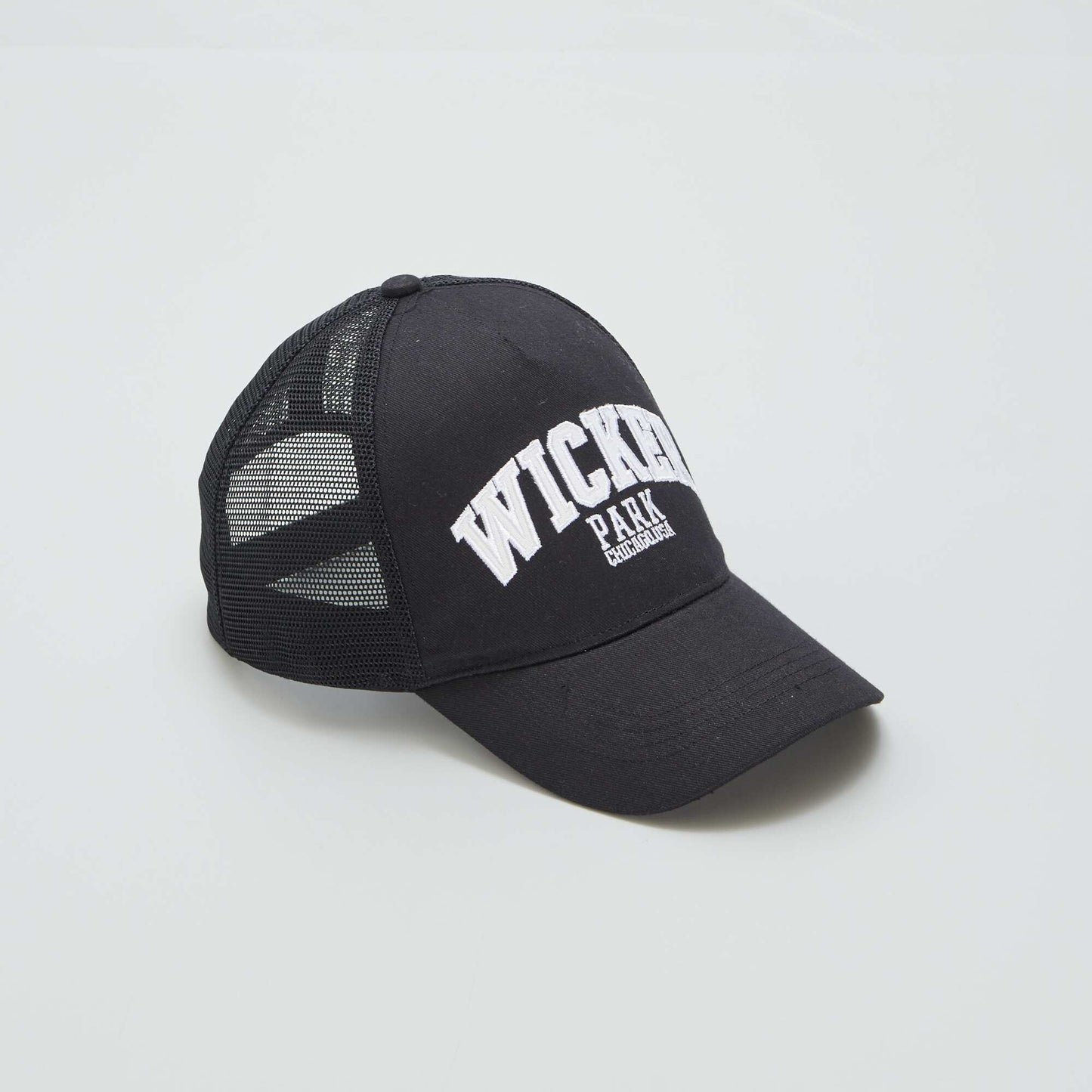 Casquette en toile Noir