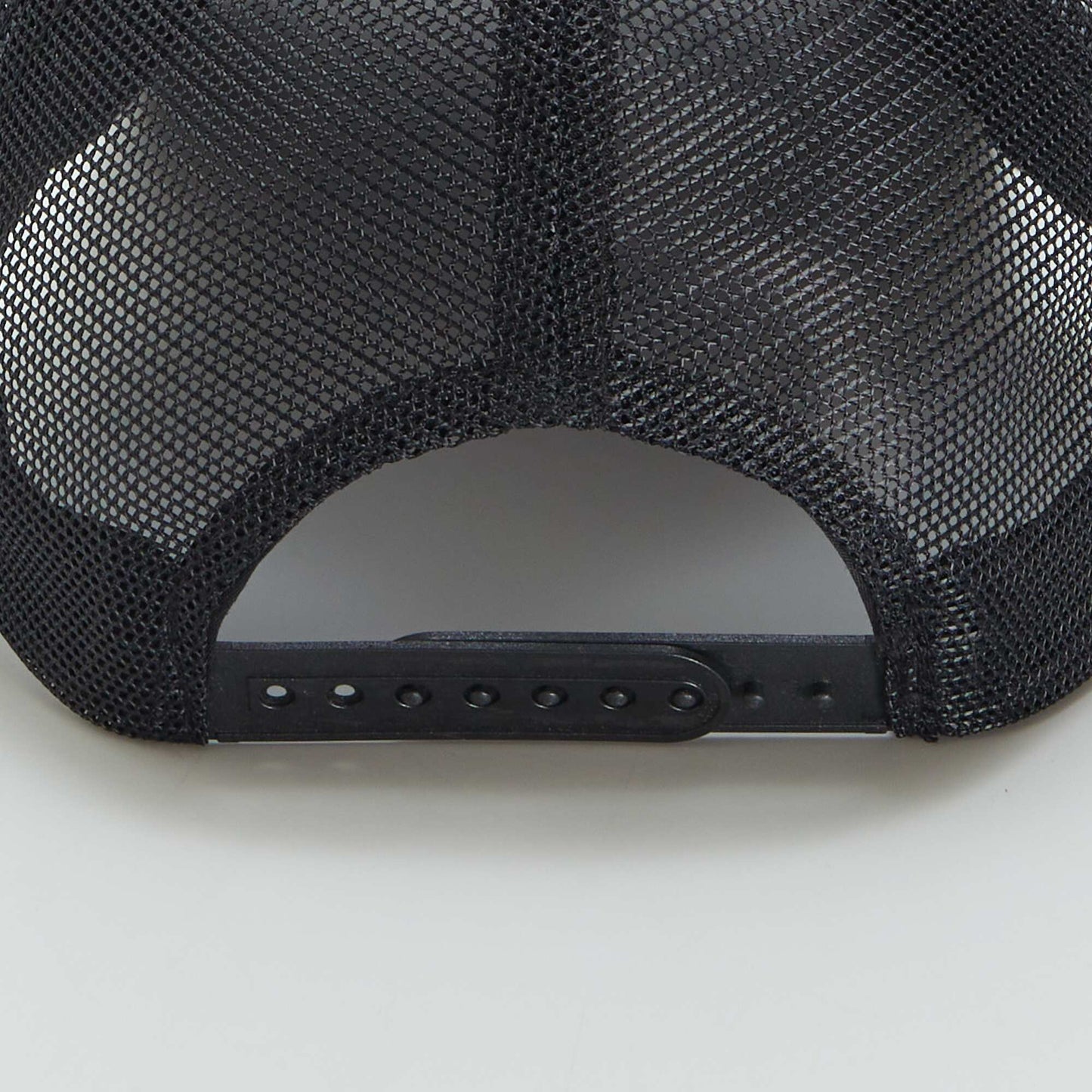 Casquette en toile Noir