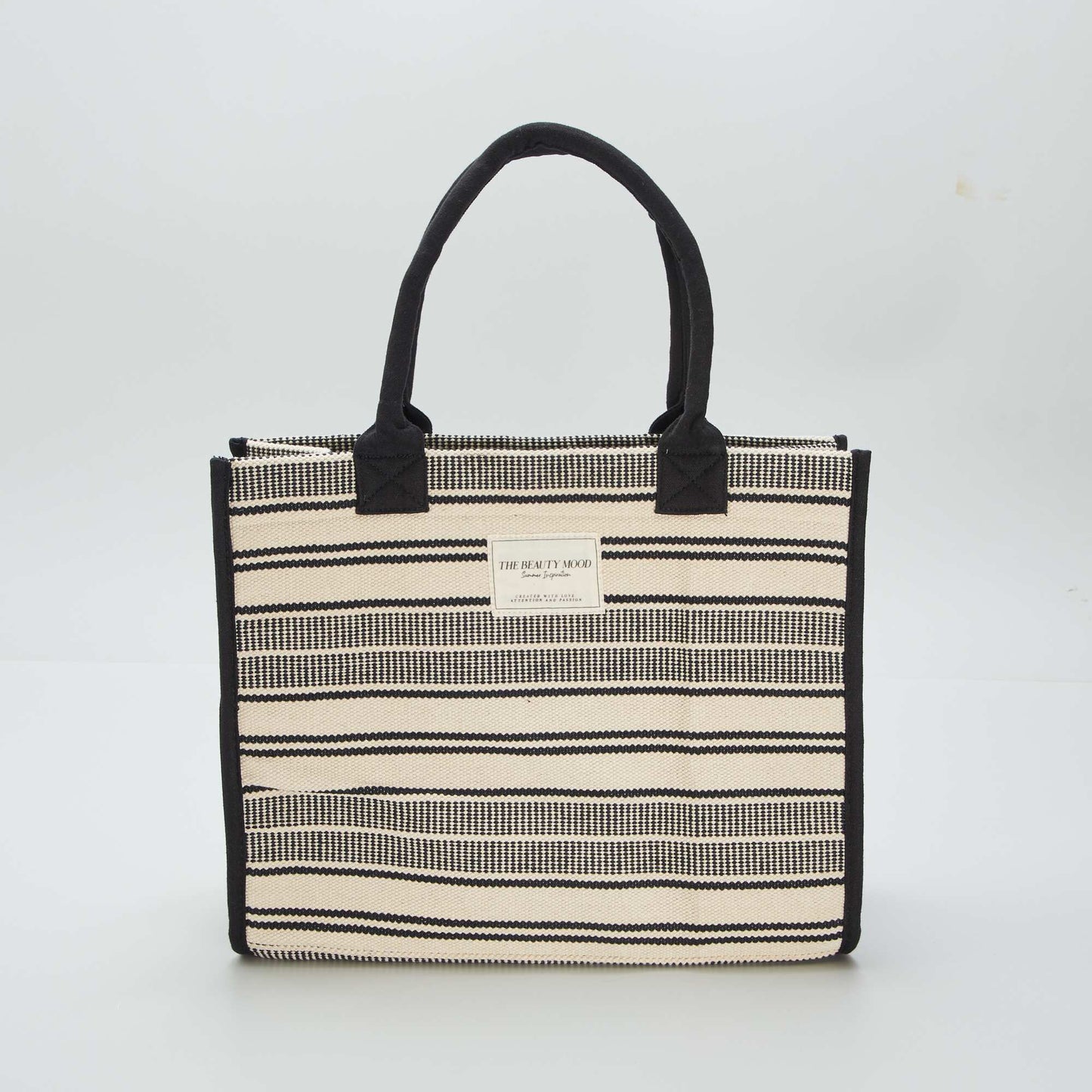 Sac cabas imprim Noir
