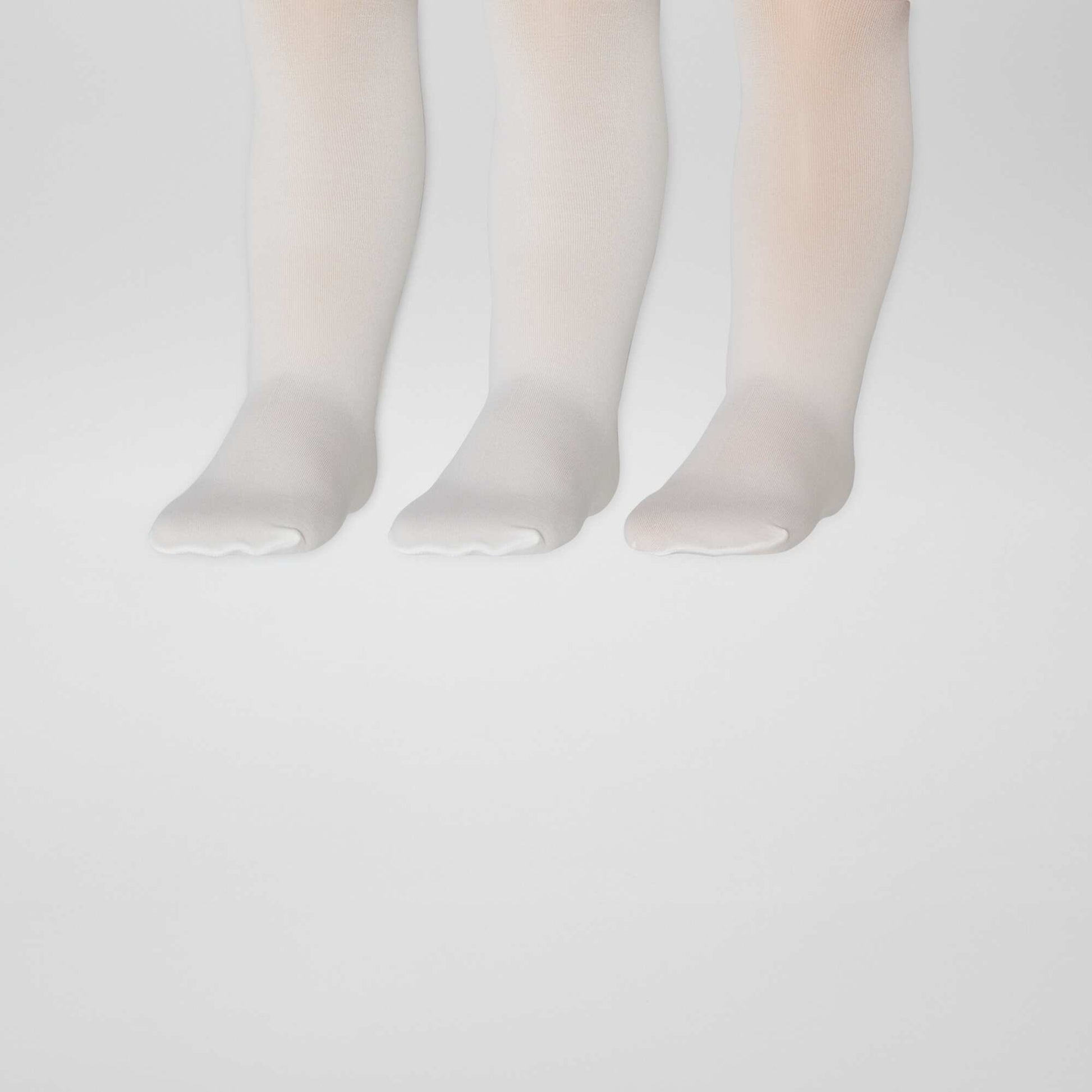 Lot de collants l gers Gris/rose/blanc