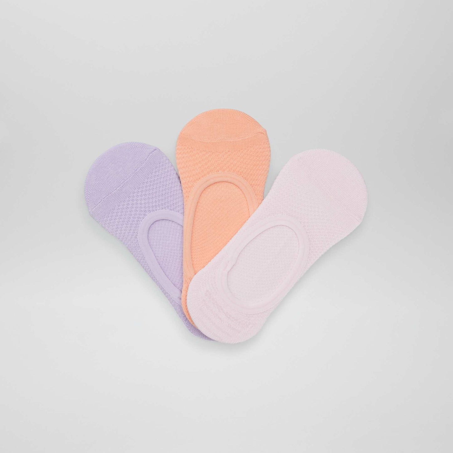 Lot de 3 socquettes Rose