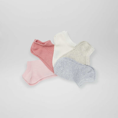 Lot de 5 paires de chaussettes Gris