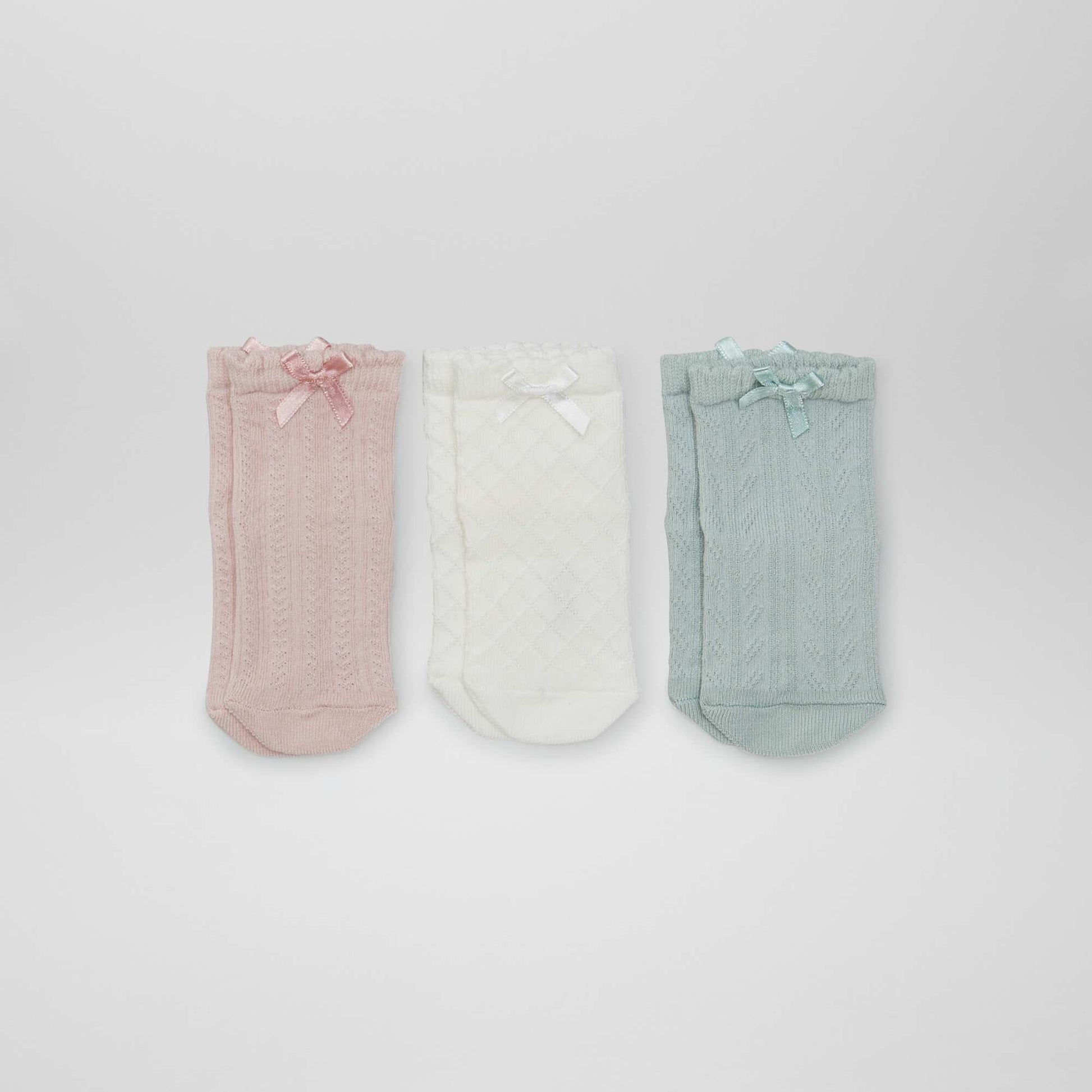 Lot de chaussettes fantaisies - 2 paires ROSE
