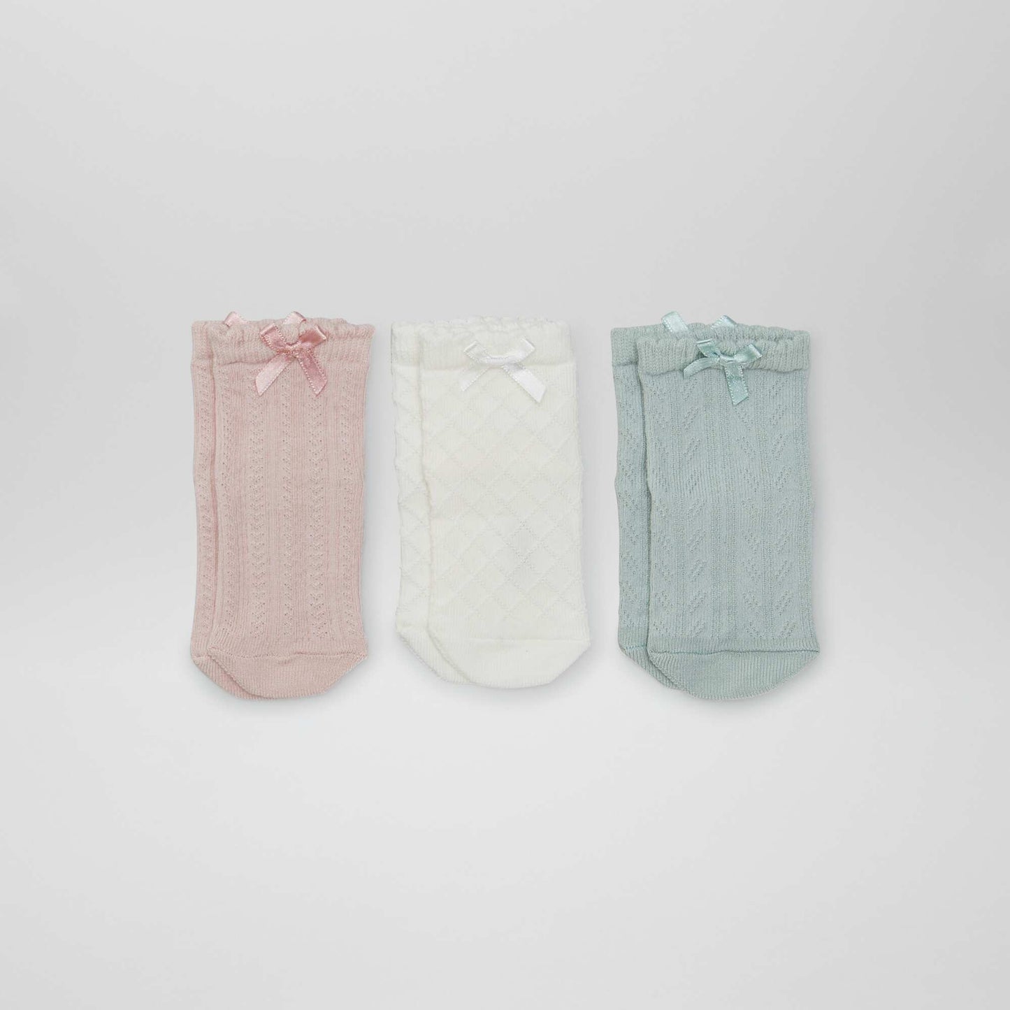 Lot de chaussettes fantaisies - 2 paires ROSE