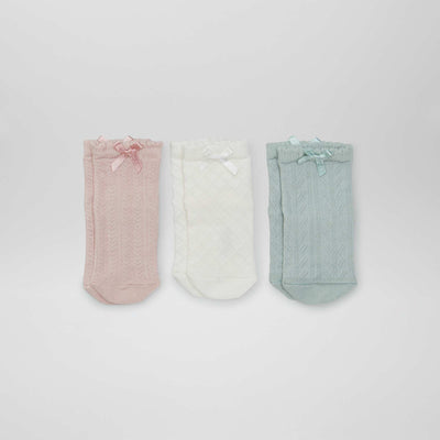 Lot de chaussettes fantaisies - 2 paires ROSE