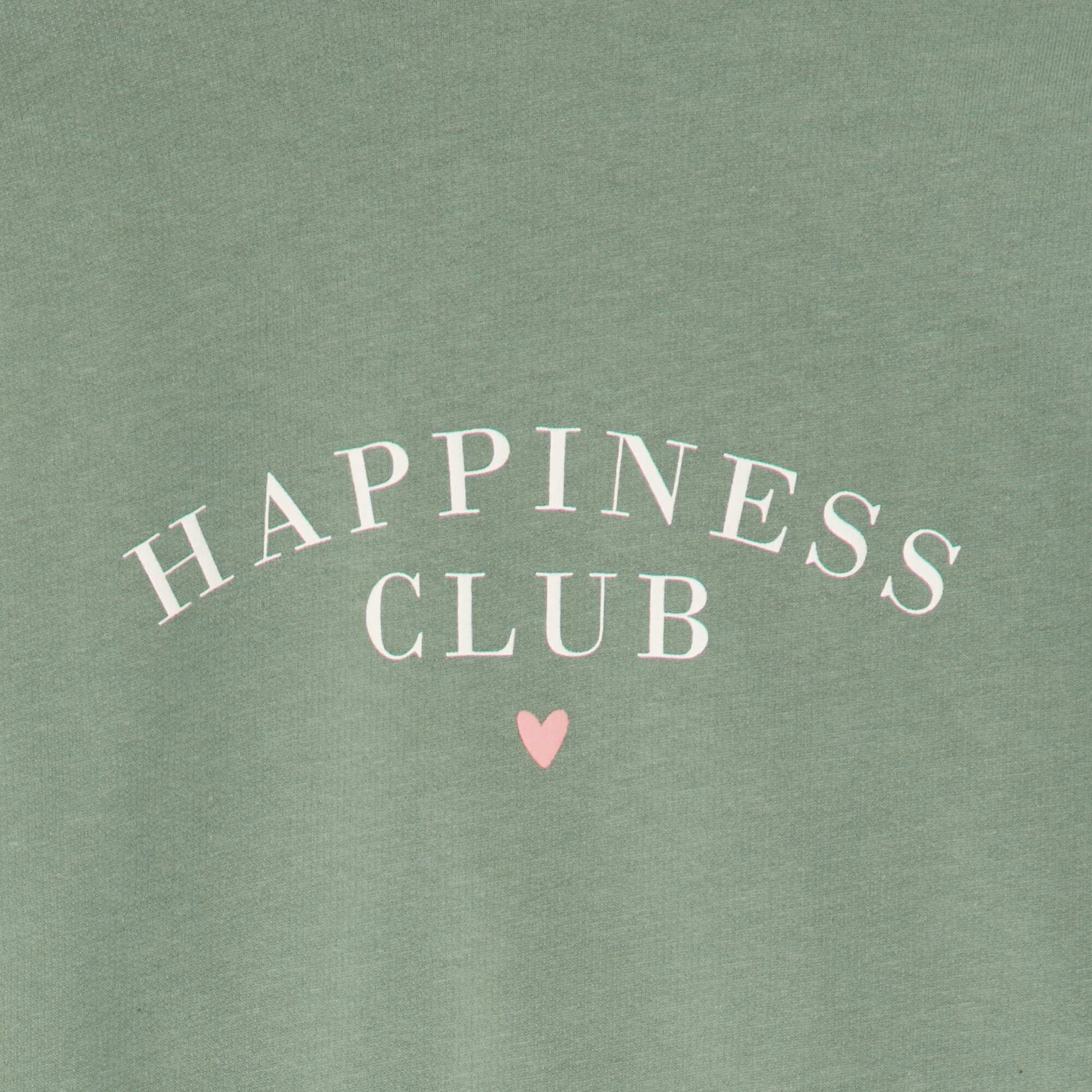 T-shirt manches longues bouffantes Vert