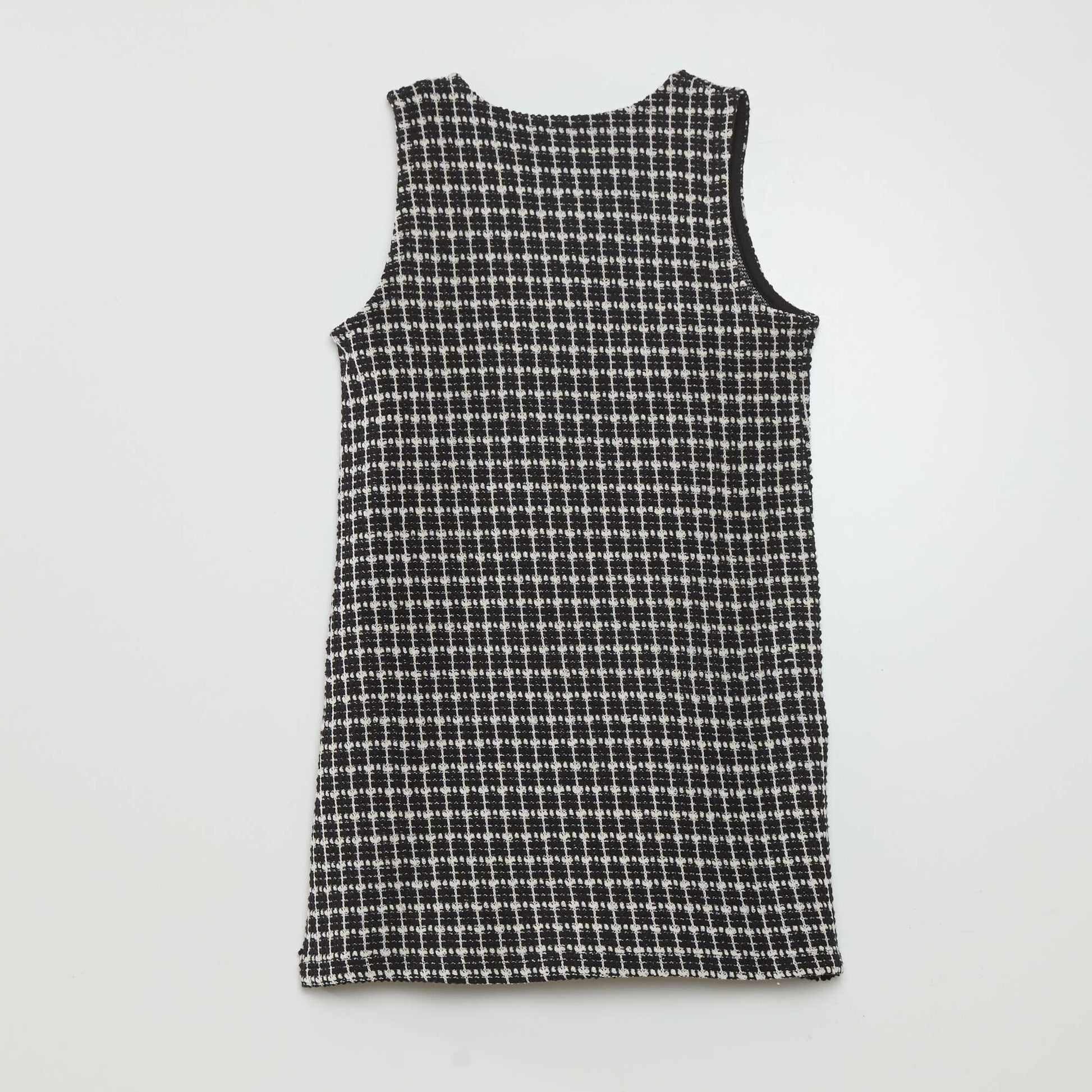 Robe en tweed Noir