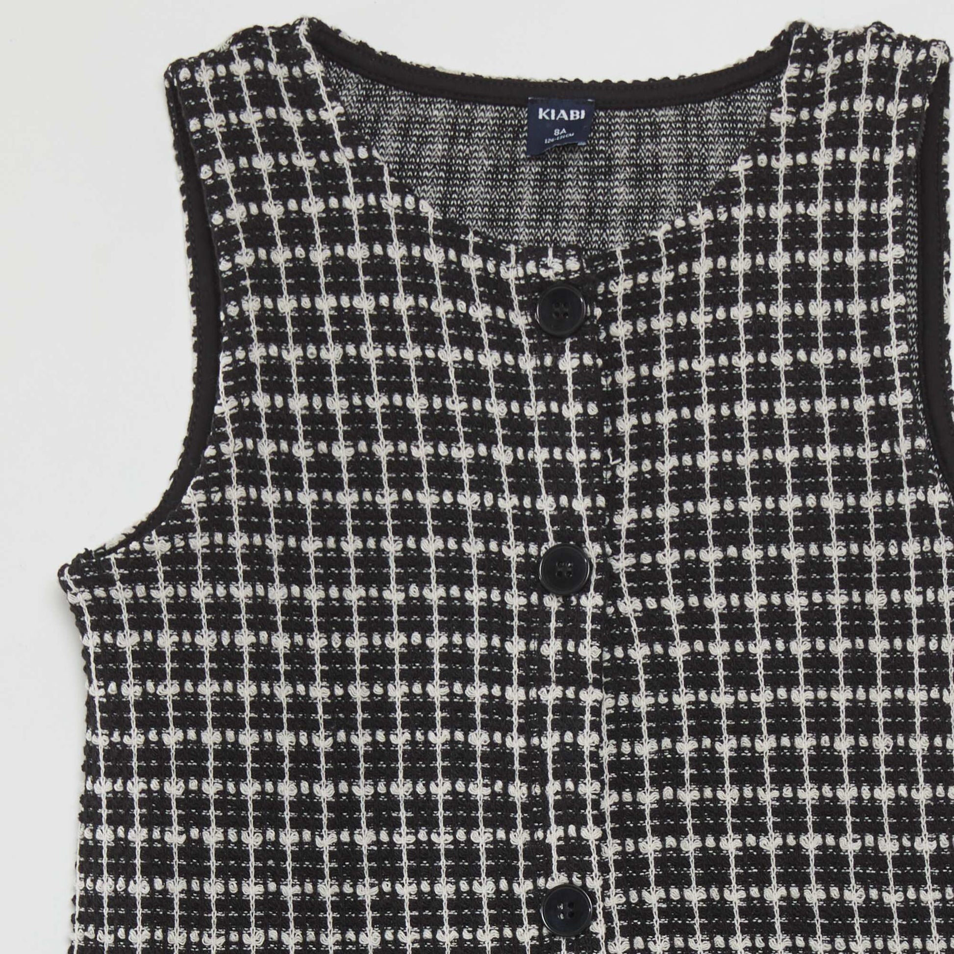 Robe en tweed Noir