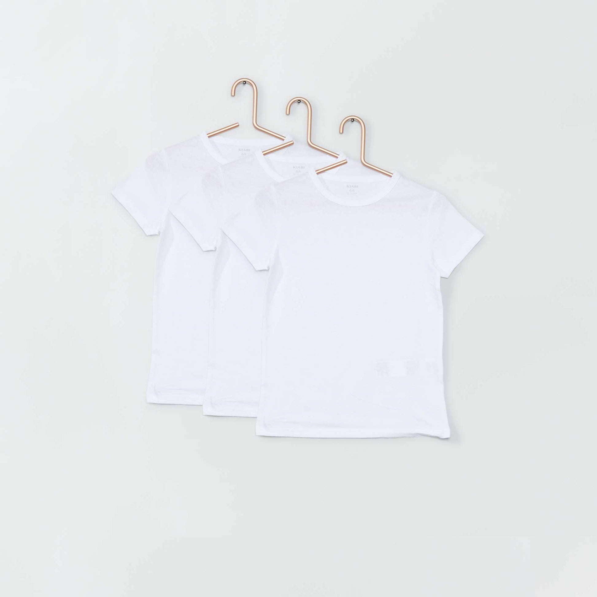 Lot de 3 maillots de corps blanc