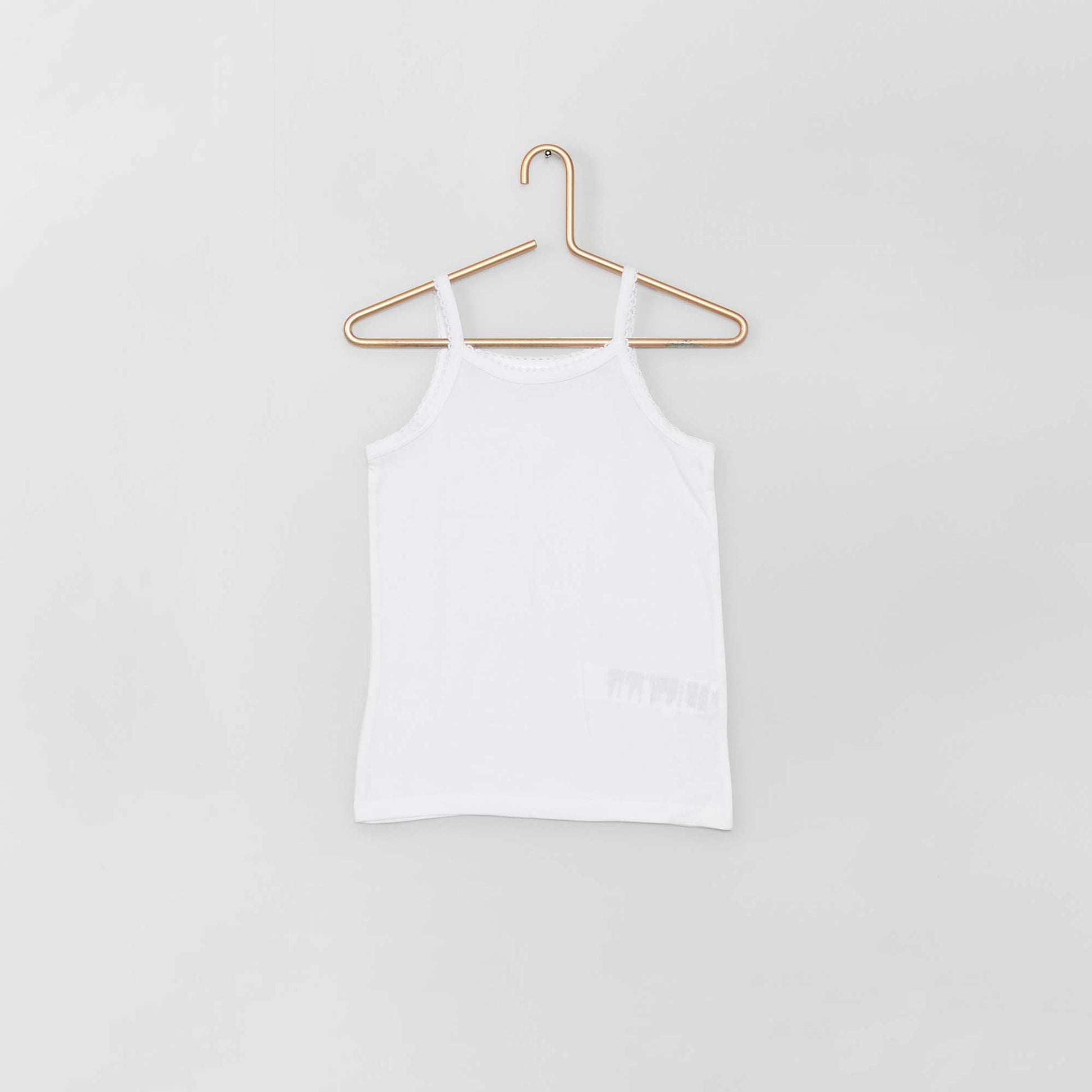 Lot de 3 maillots de corps blanc/rose