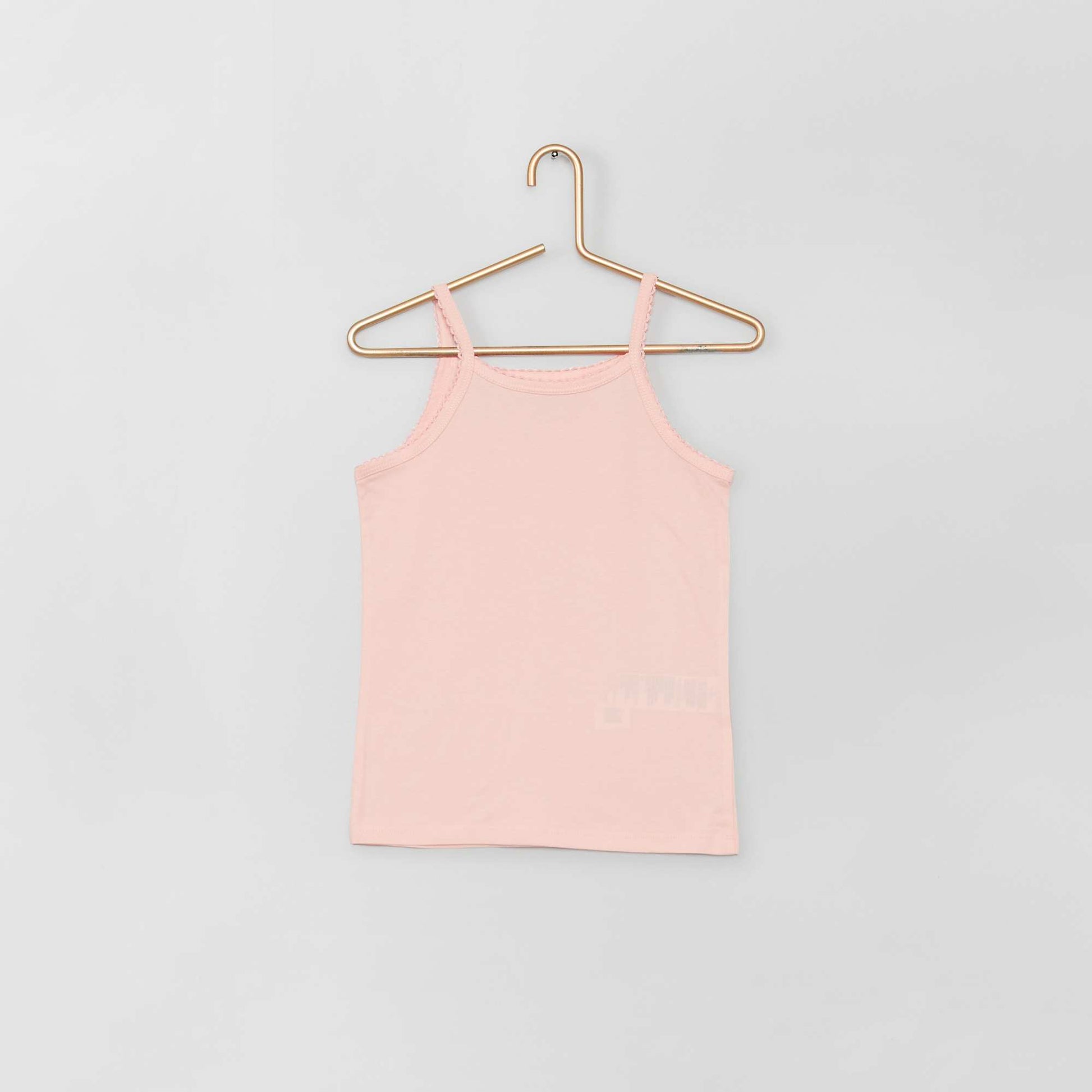 Lot de 3 maillots de corps blanc/rose