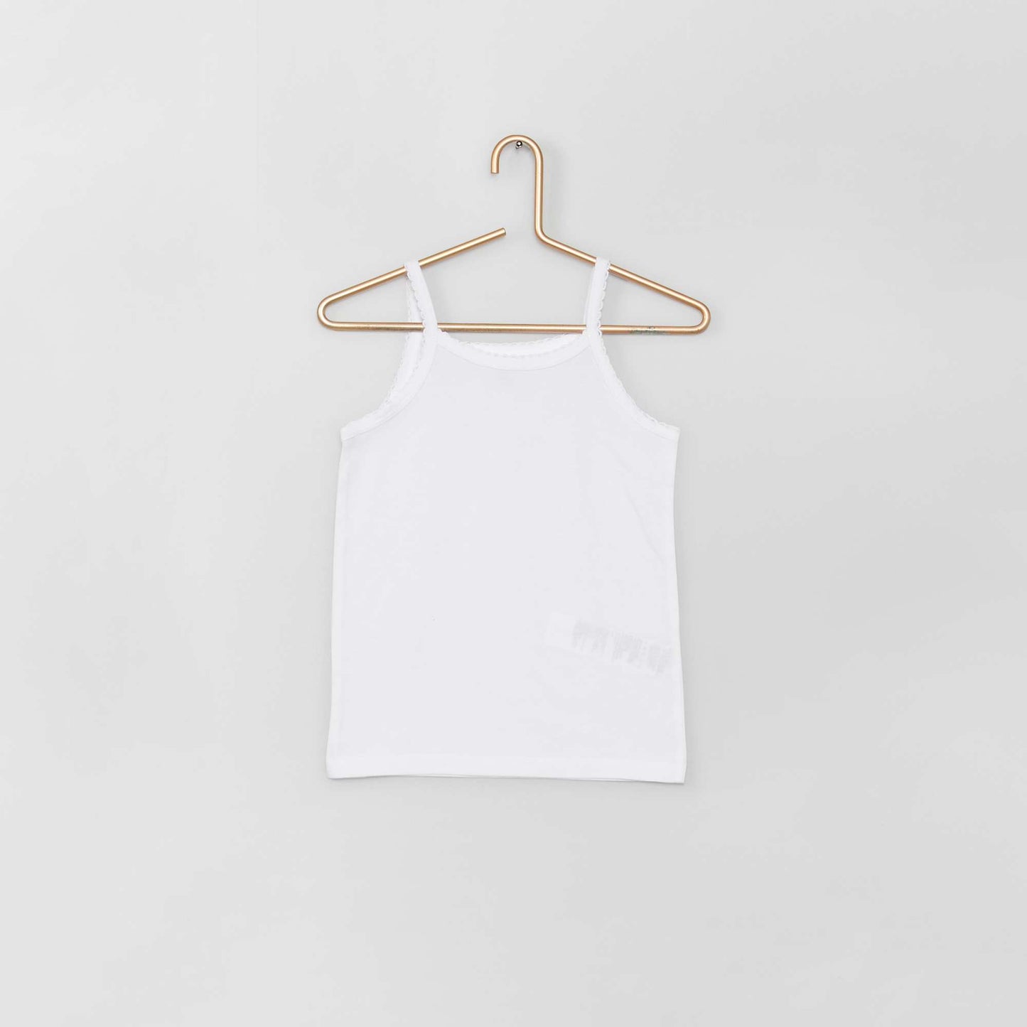 Lot de 3 maillots de corps blanc/rose