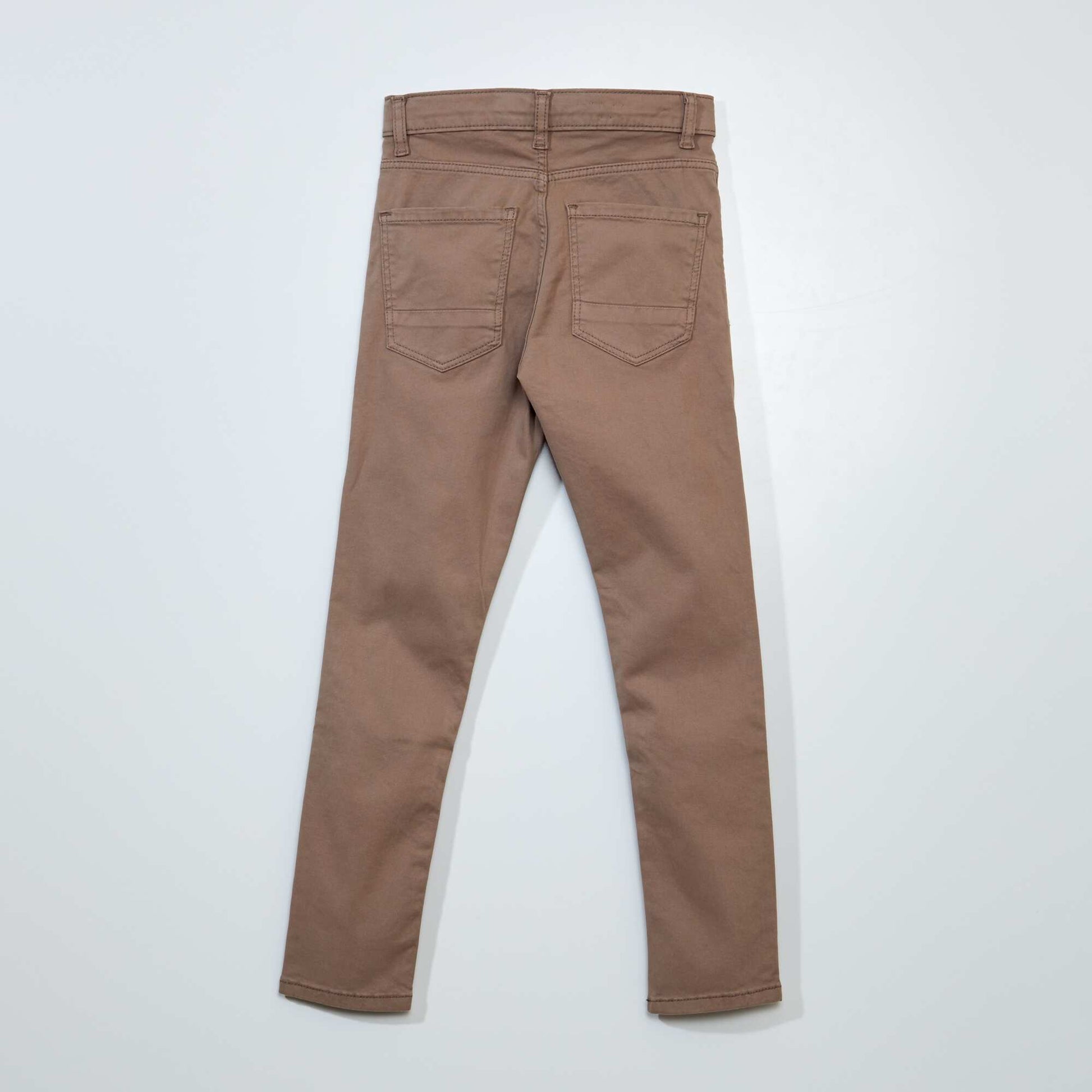 Jean skinny 5 poches Beige
