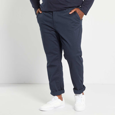 Chino slim L32 bleu marine