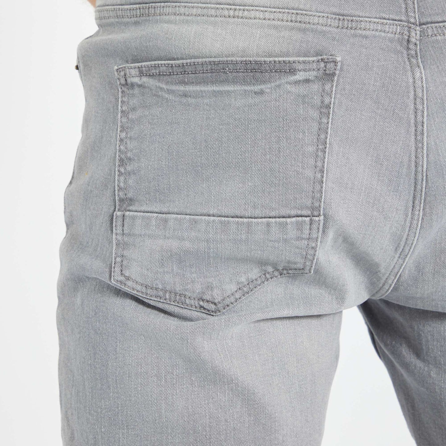 Jean skinny 5 poches gris