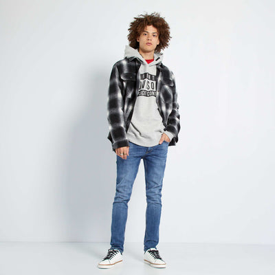 Jean slim stretch 5 poches stone