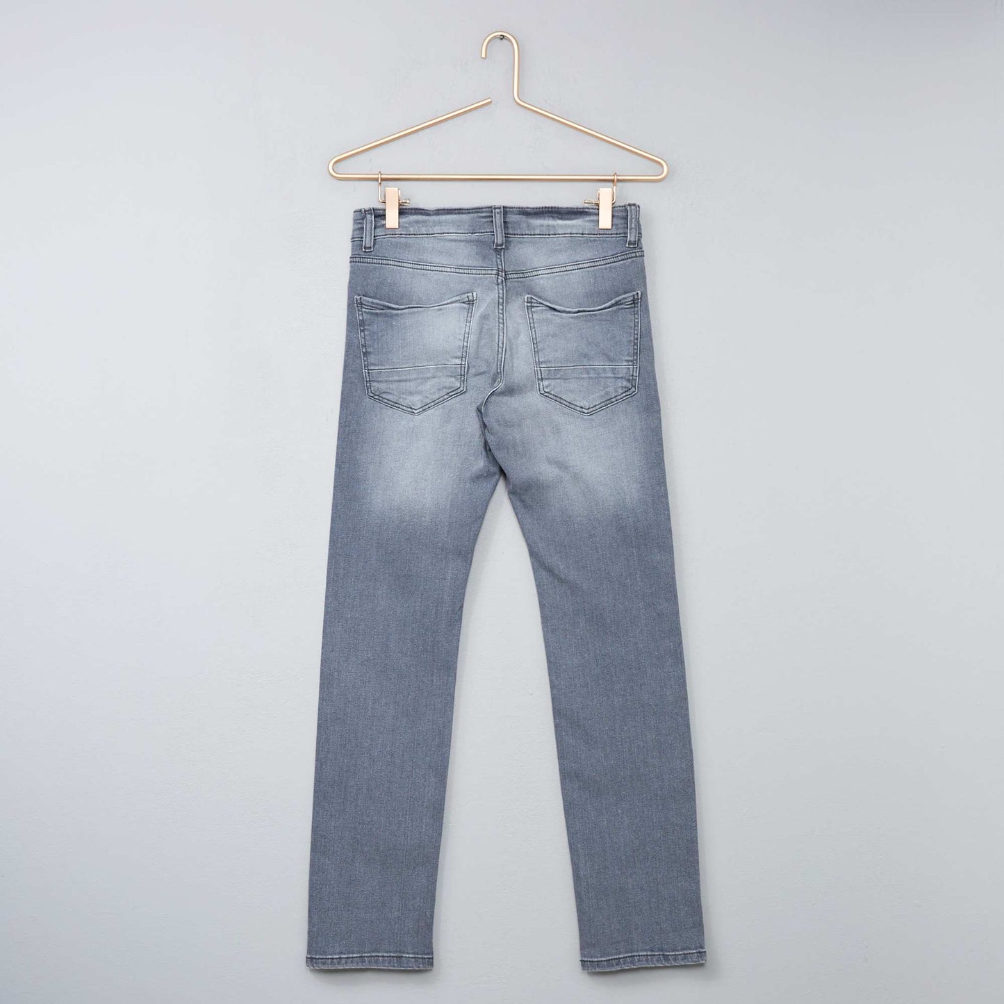 Jean slim stretch 5 poches Gris