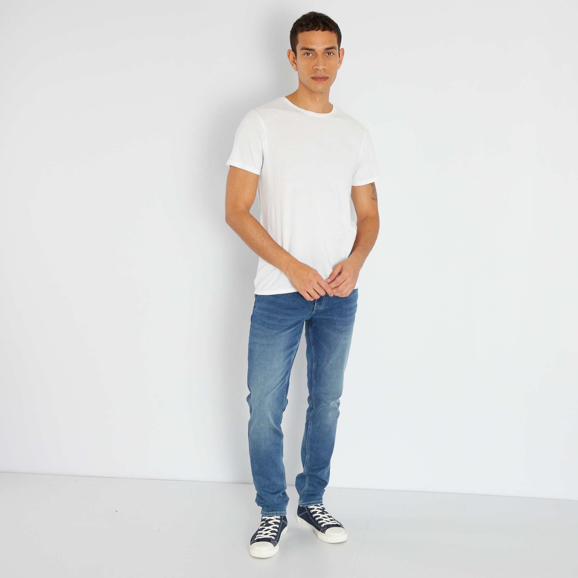 Jean slim stretch L32 Bleu