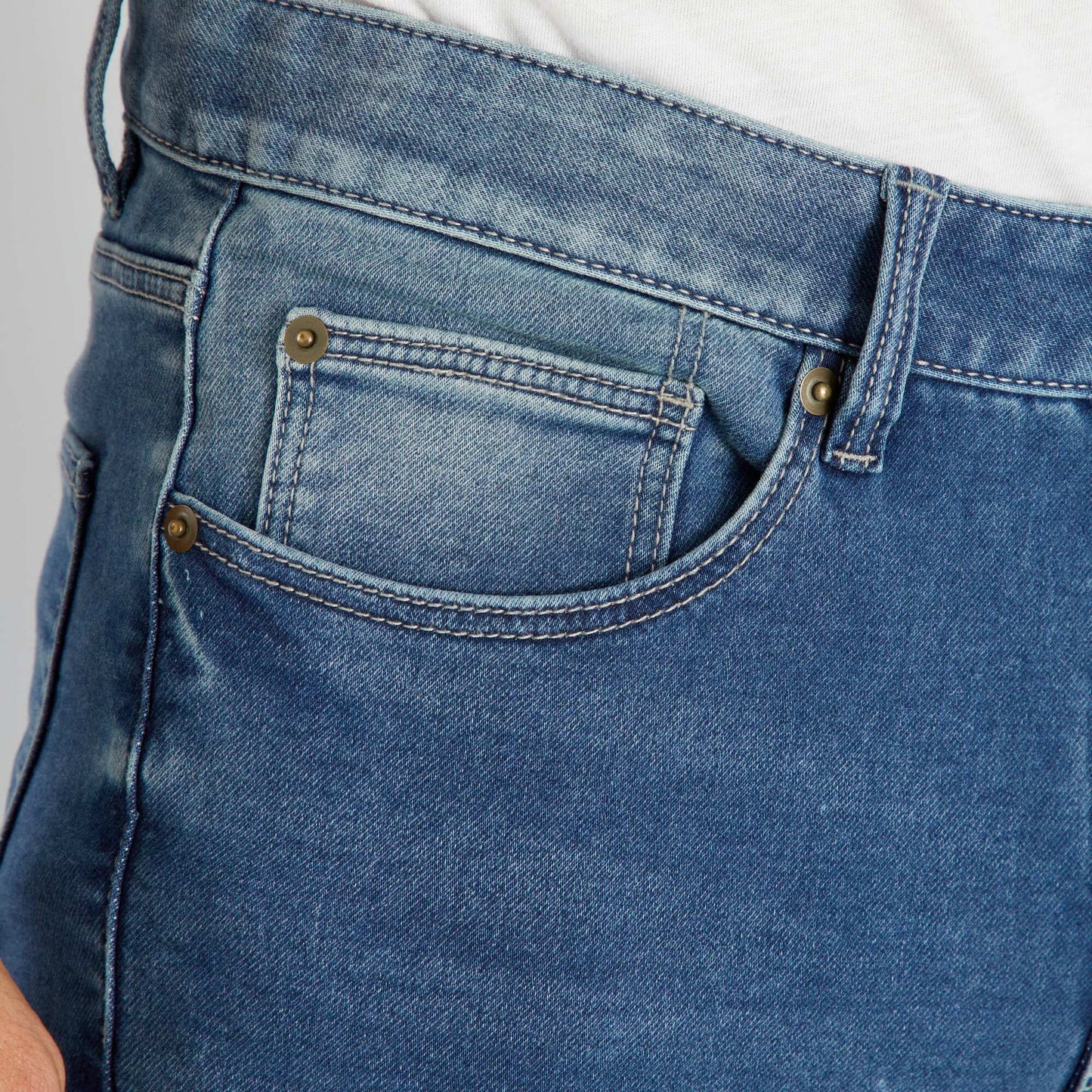 Jean slim stretch L32 Bleu