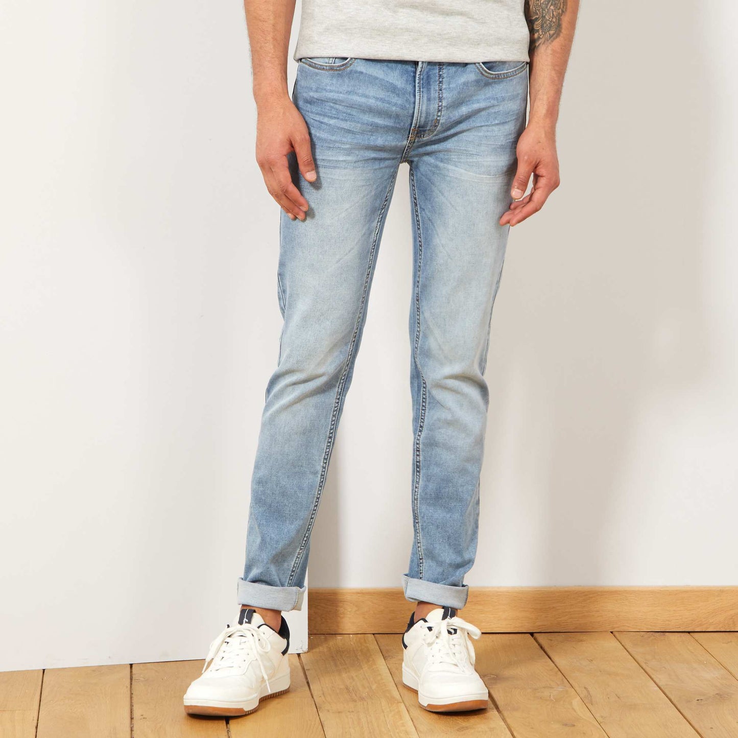 Jean slim stretch L32 triple stone