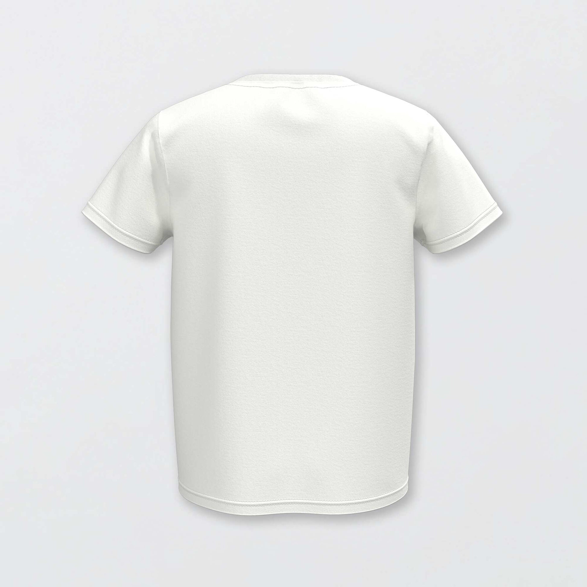 T-shirt basique uni blanc