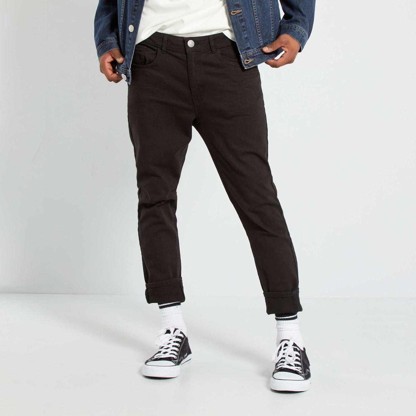 Jean skinny co-con u noir