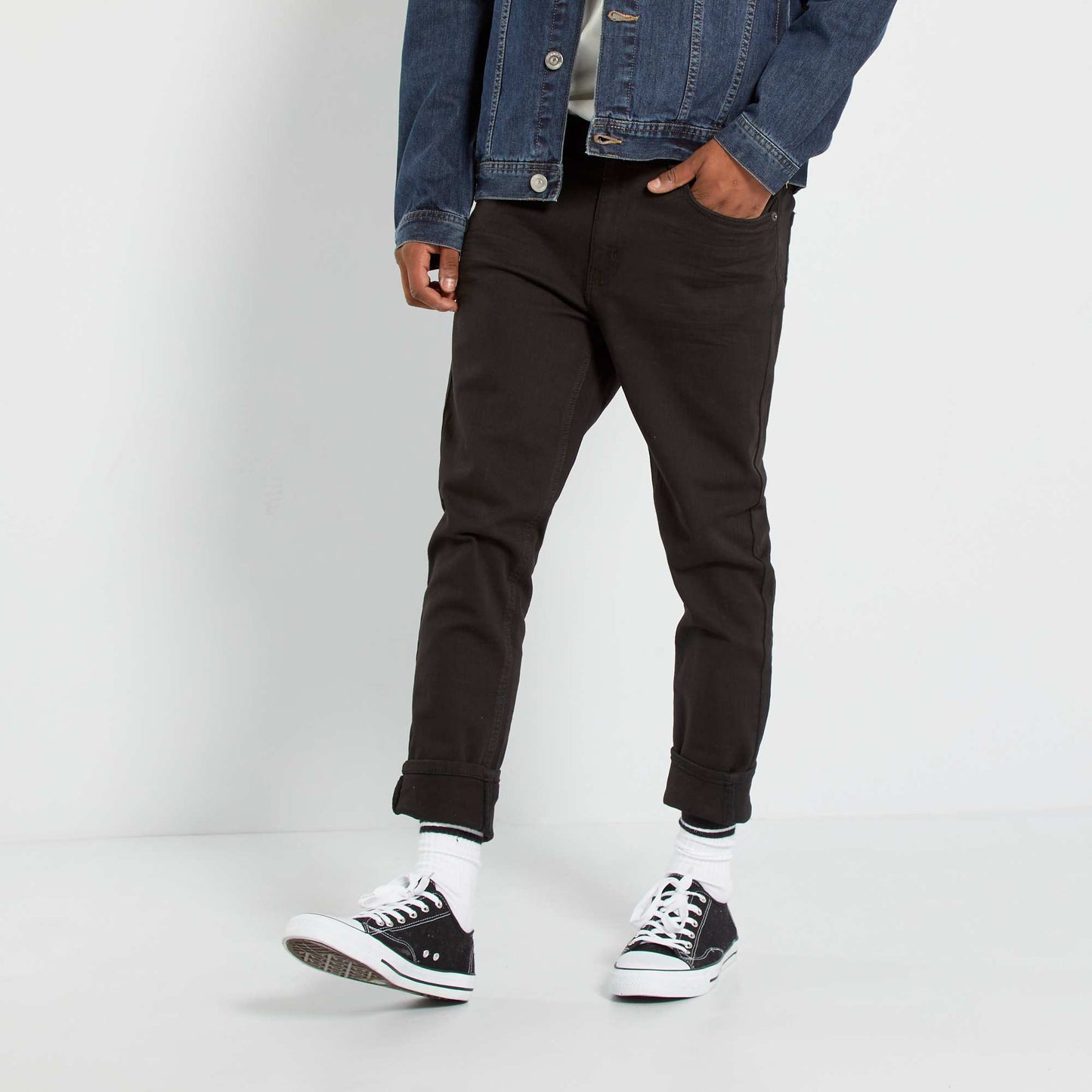 Jean skinny co-con u noir