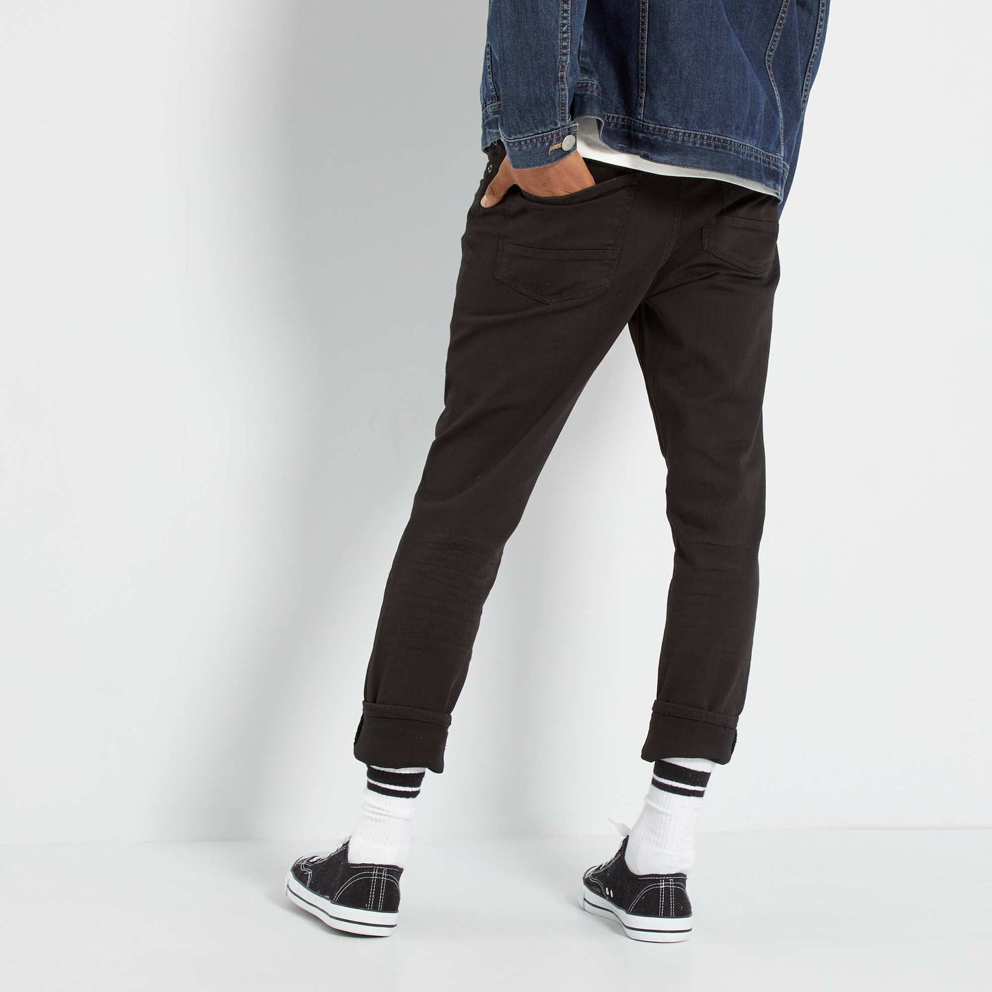 Jean skinny co-con u noir