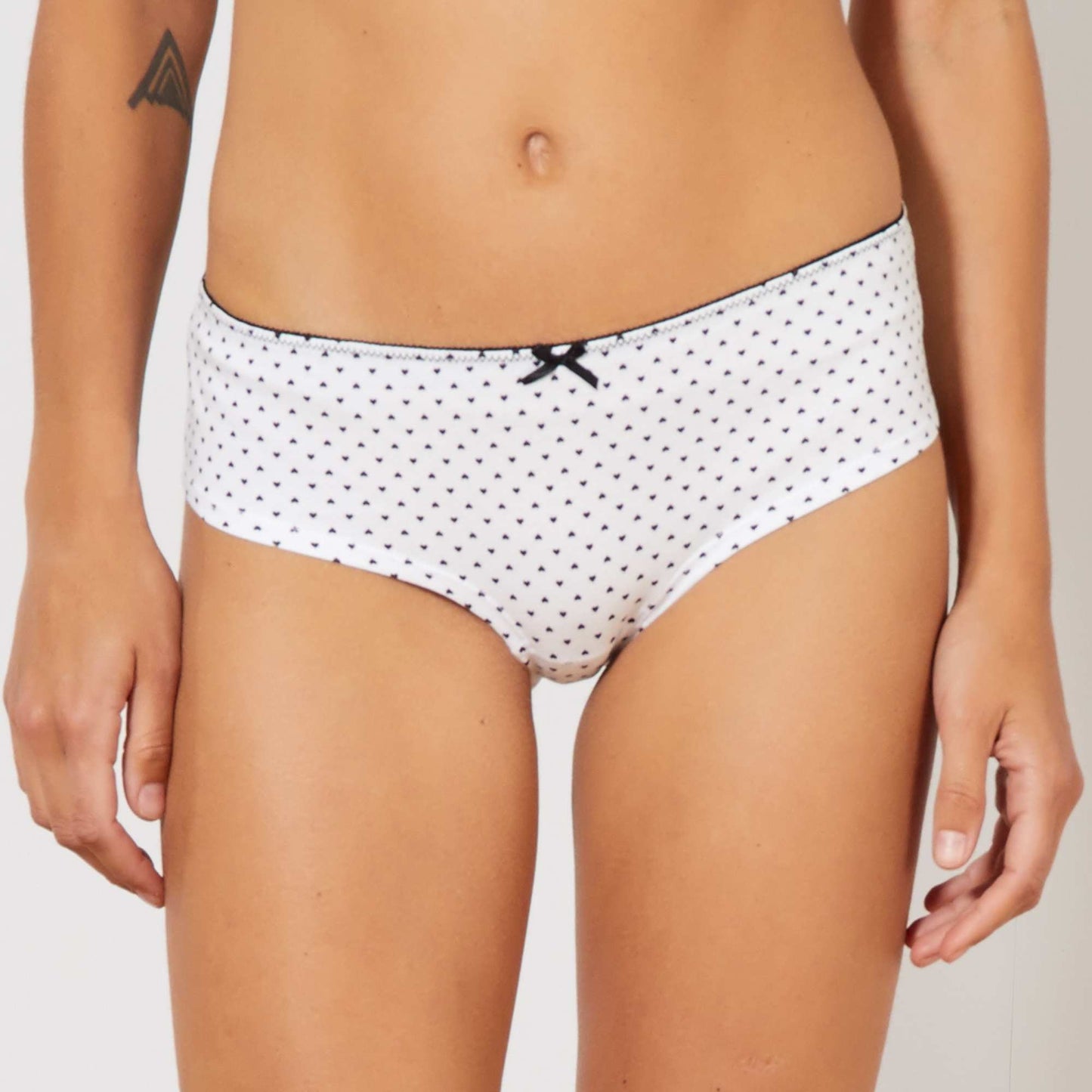 Lot de 3 shorties co-con us noir/blanc