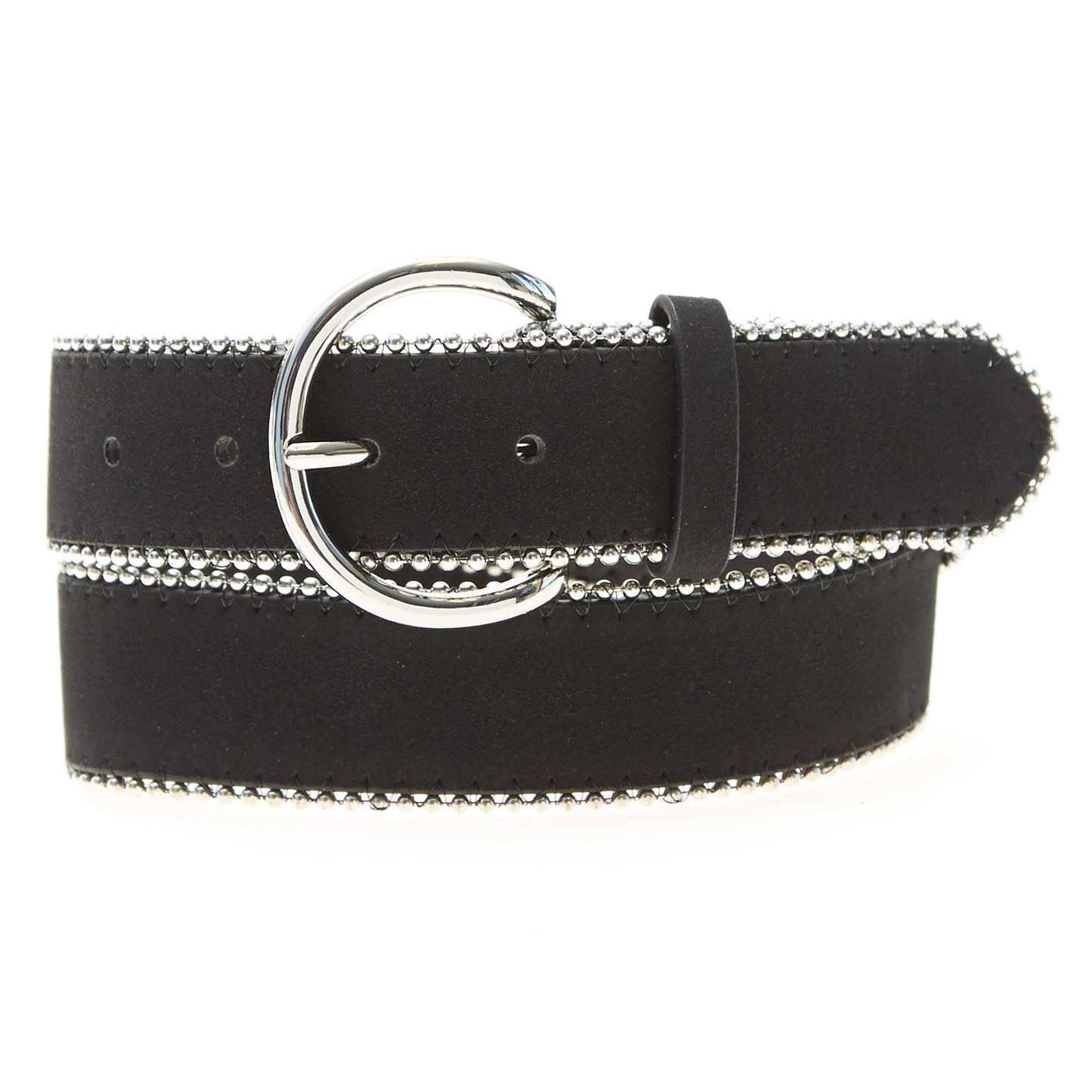 Ceinture en su dine noir