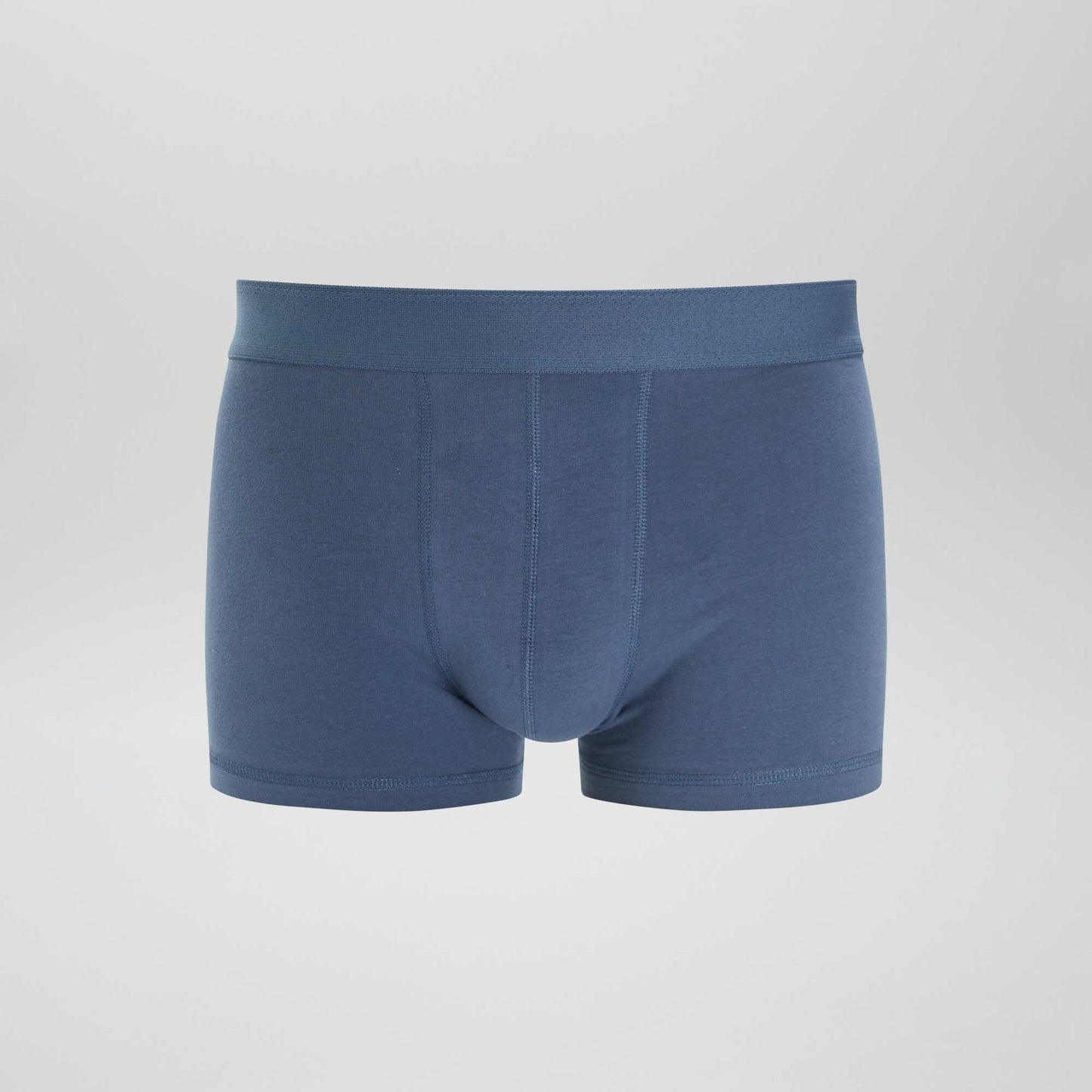 Lot de 3 boxers unis BLEU