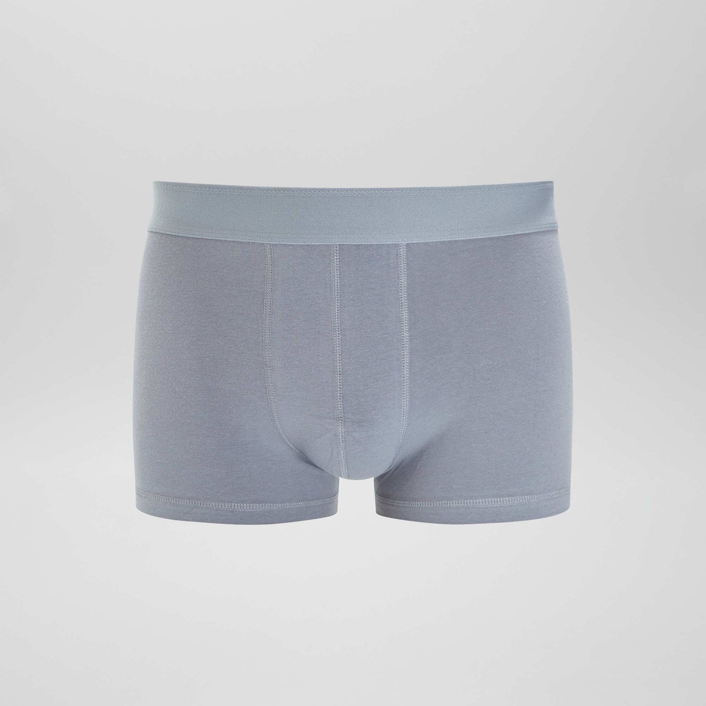 Lot de 3 boxers unis BLEU