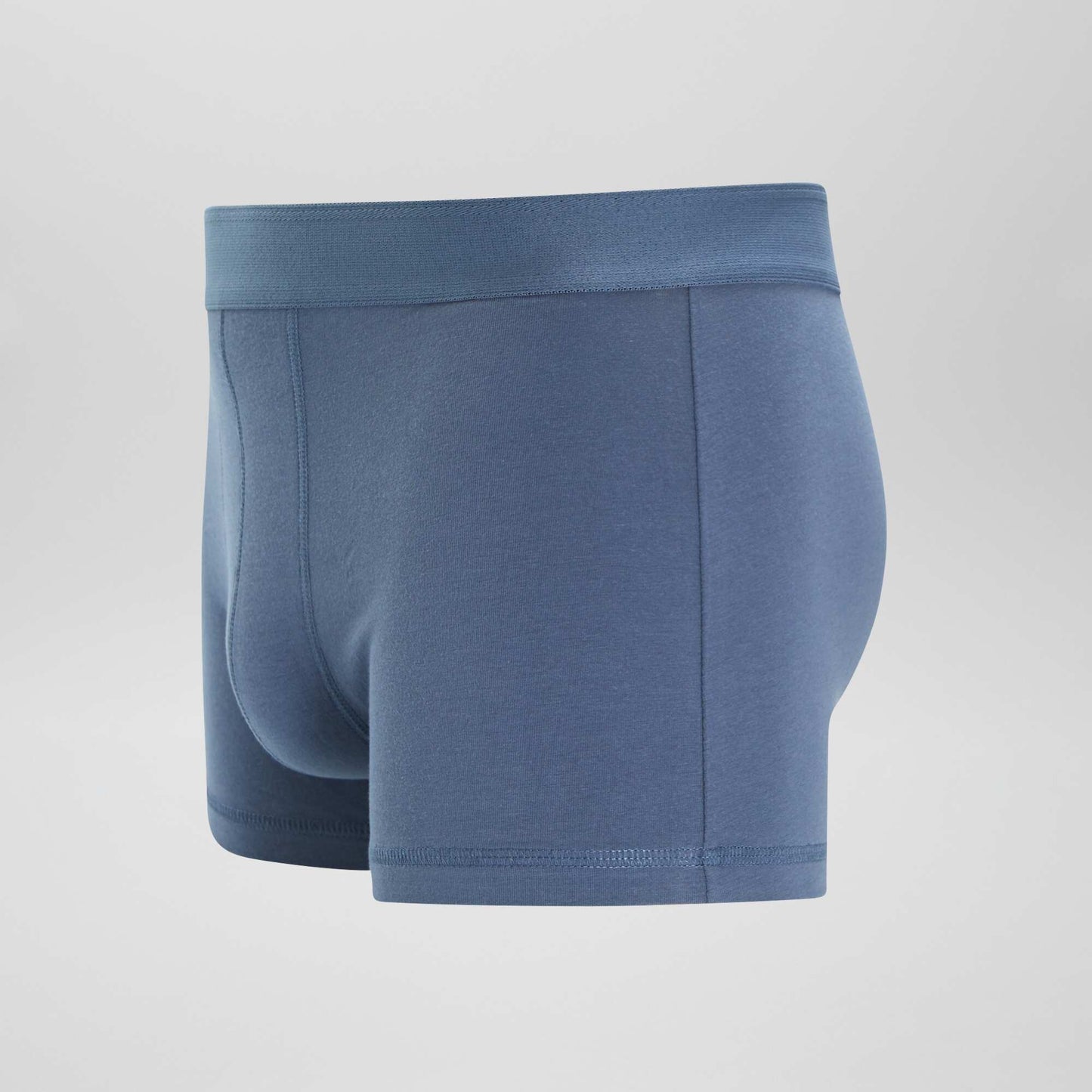 Lot de 3 boxers unis BLEU