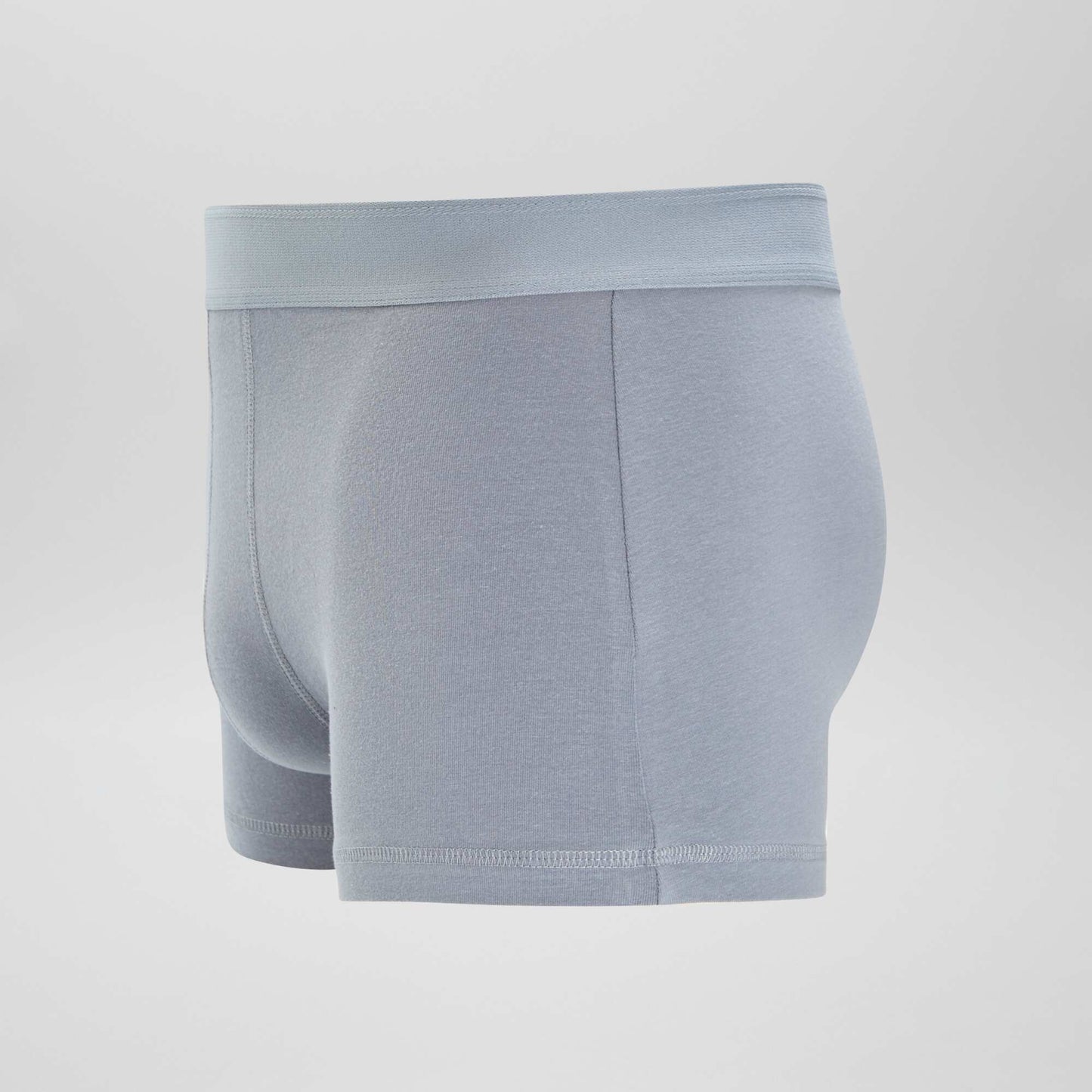 Lot de 3 boxers unis BLEU