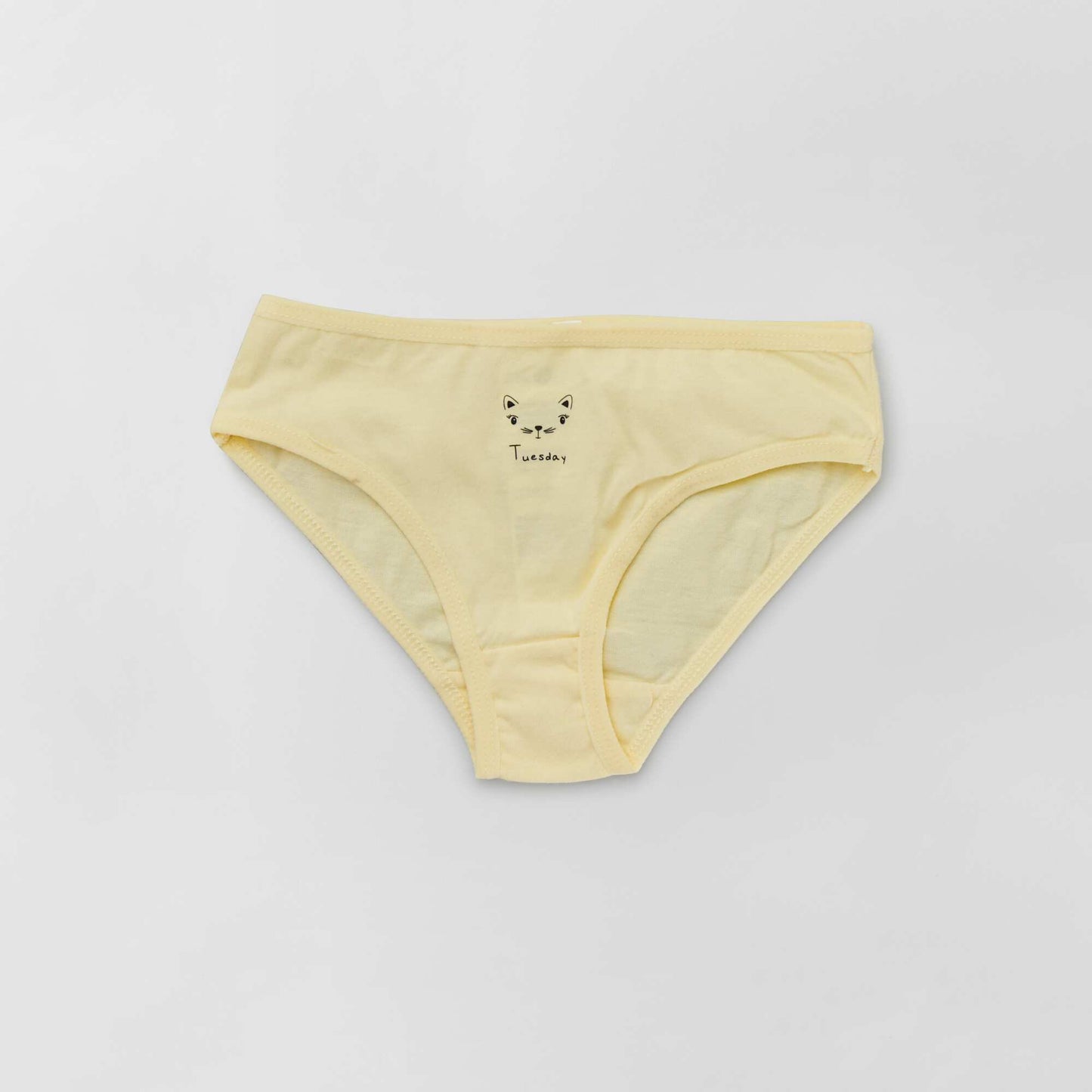 Lot de 7 culottes avec semainier Bleu