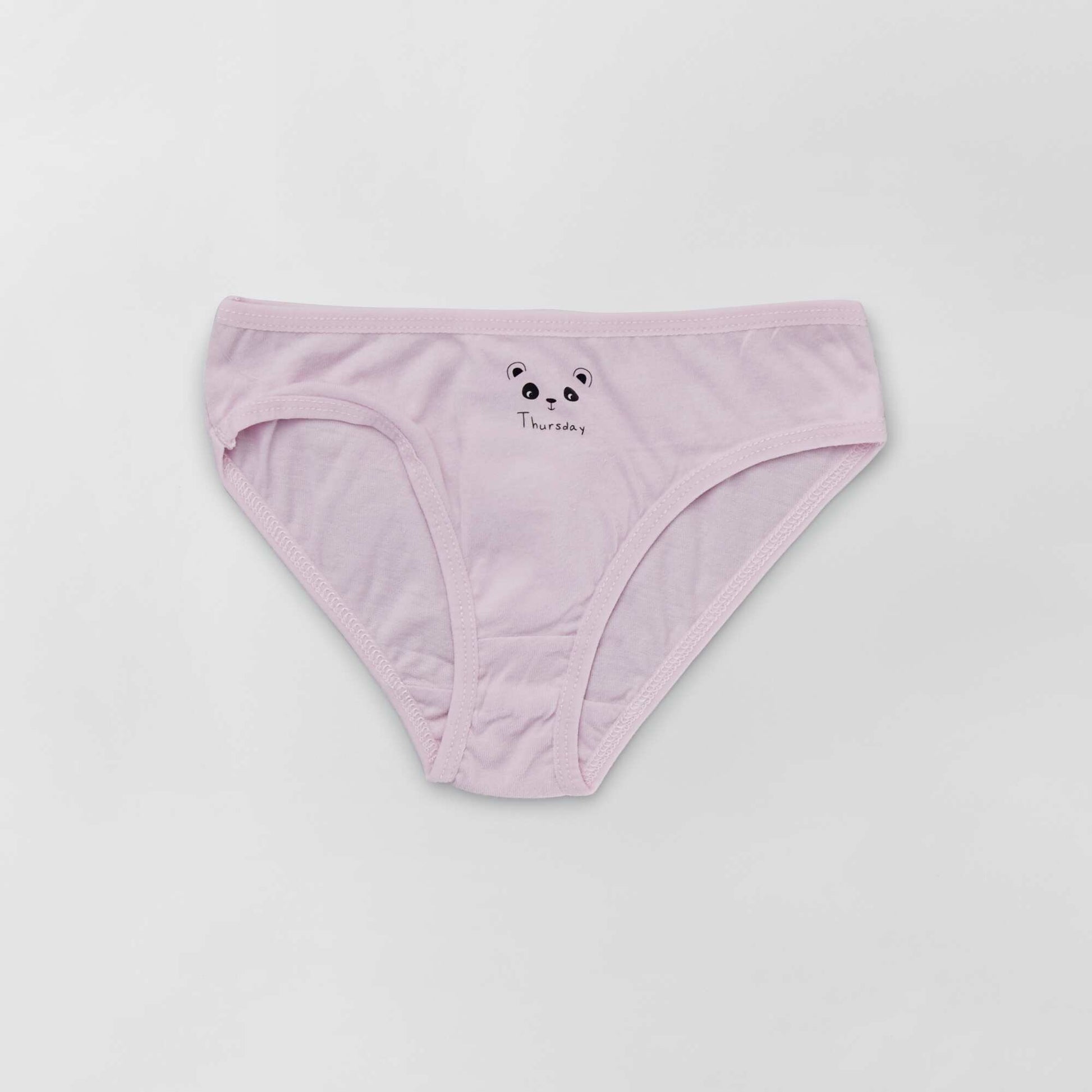 Lot de 7 culottes avec semainier Bleu