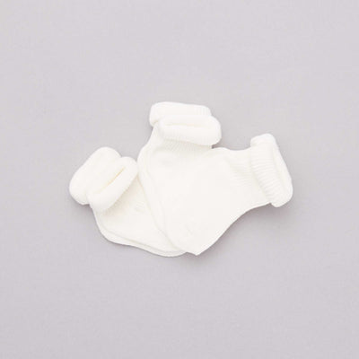 Lot 3 paires de chaussettes co-con ues blanc